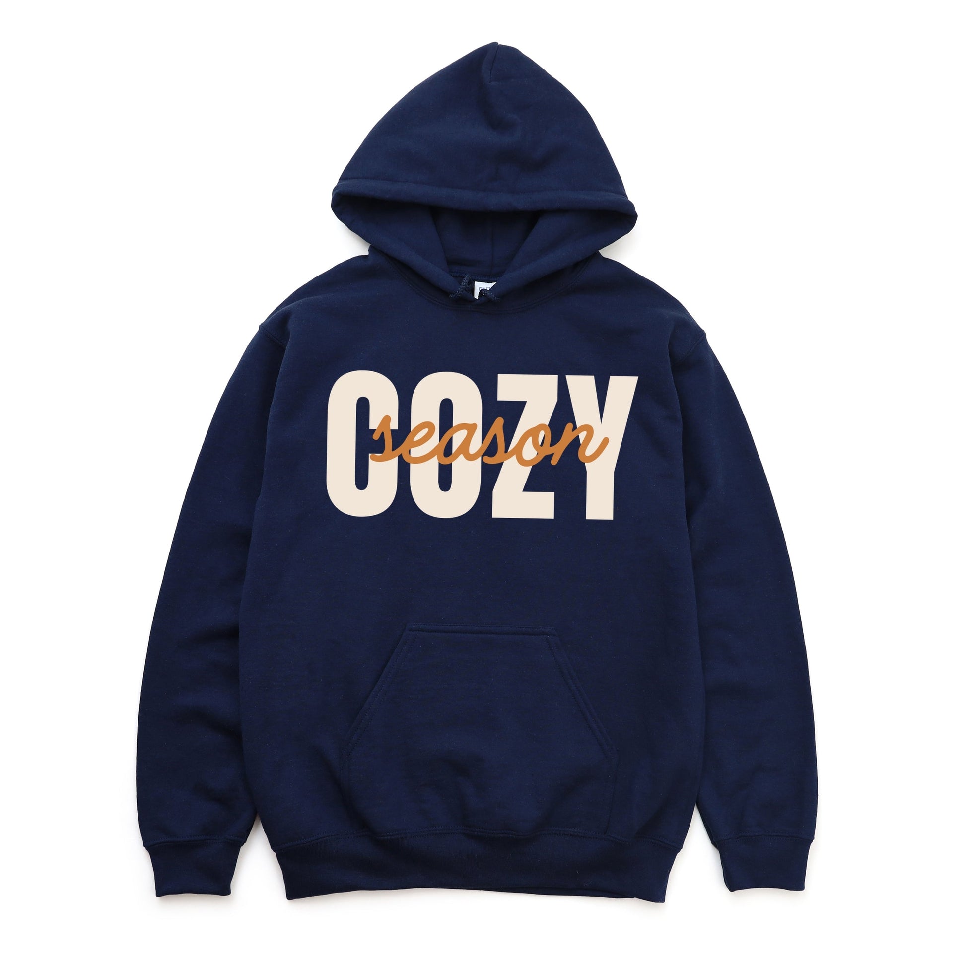 Cozy Season Layered Cursive - Women's Graphic Hoodie