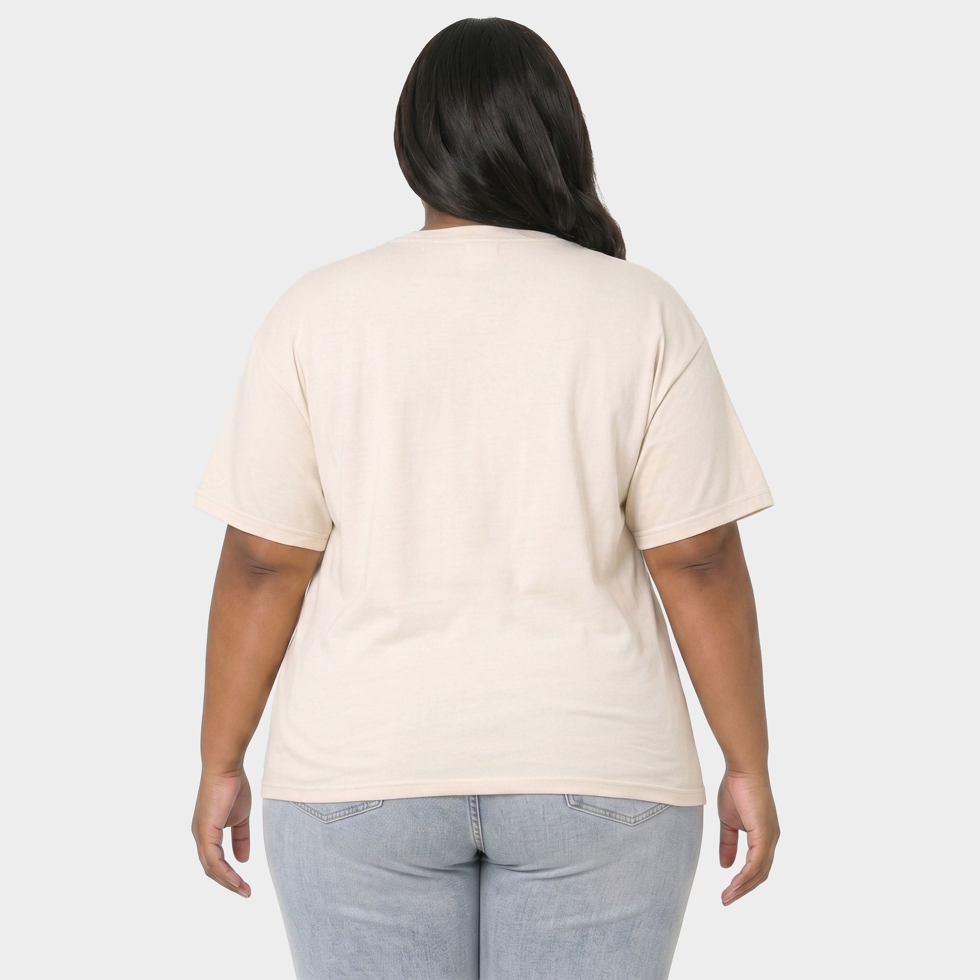 Oh My Gourdness Distressed - Women's Plus Sized Garment Dyed Graphic T-Shirt