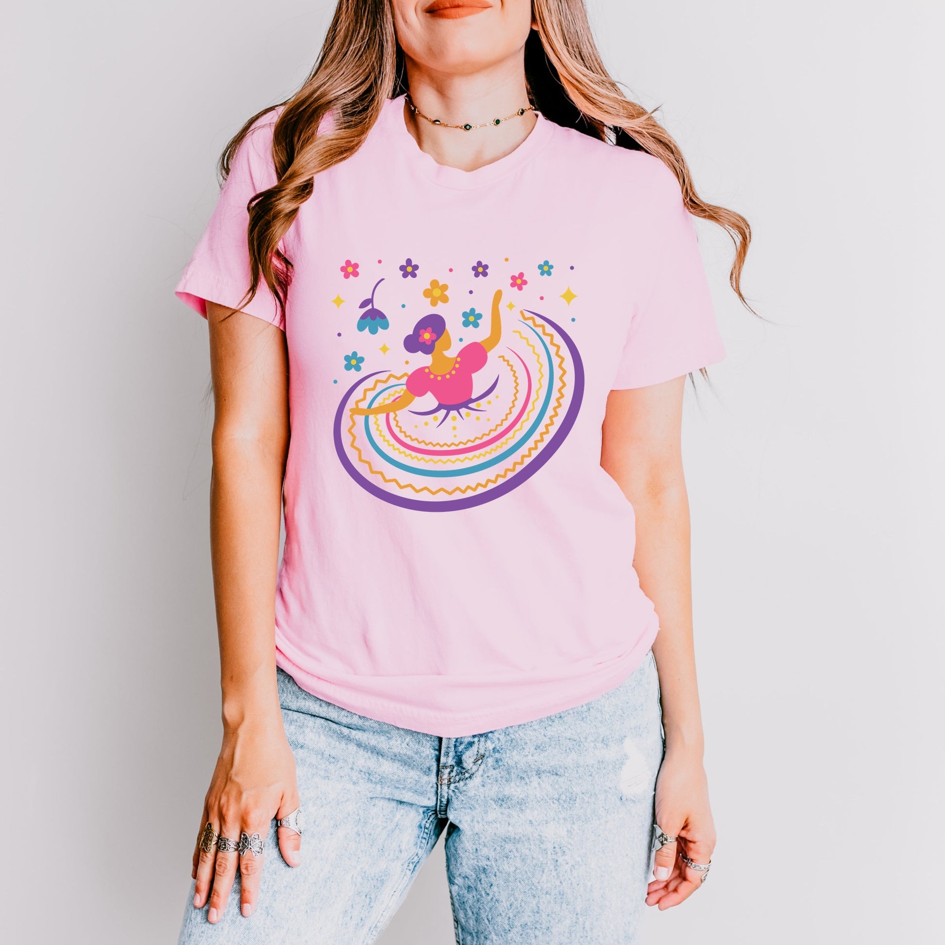 Hispanic Dress - Short Sleeve Tee