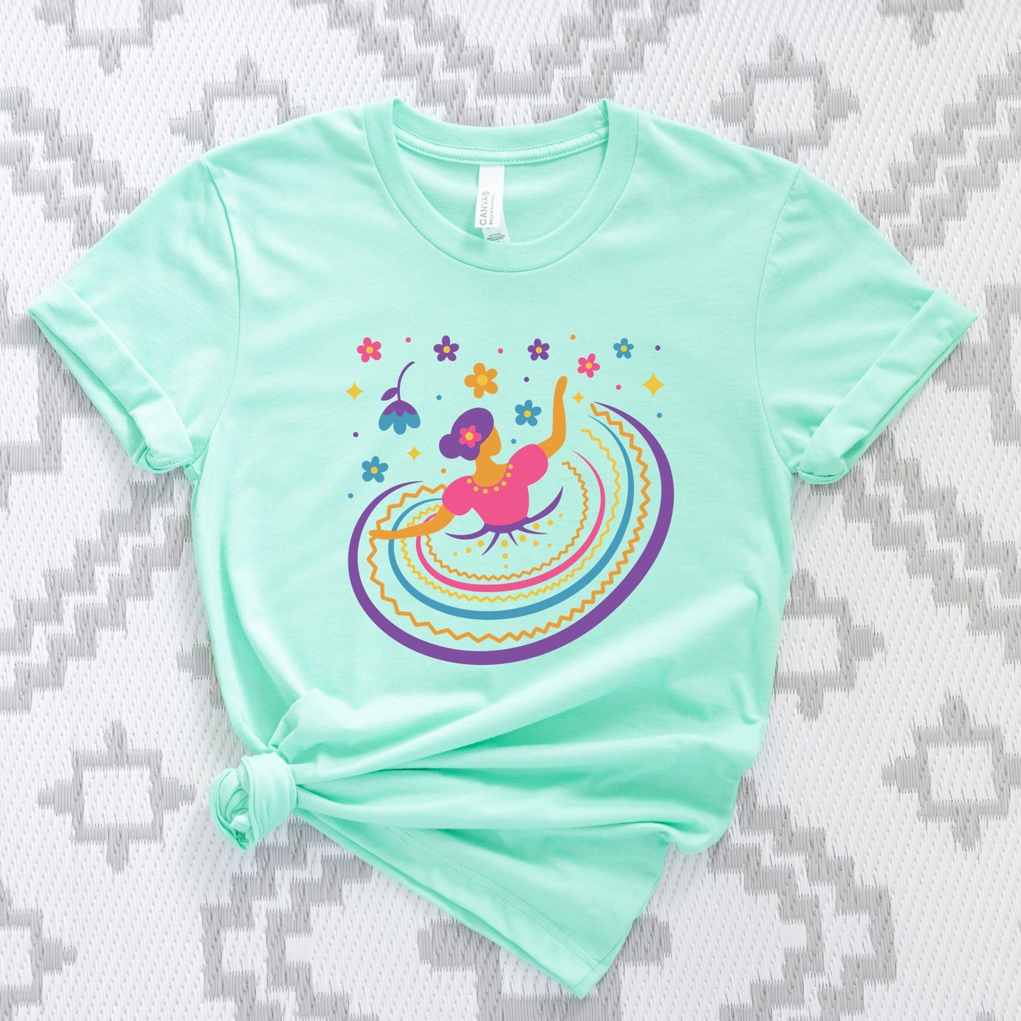Hispanic Dress - Short Sleeve Tee