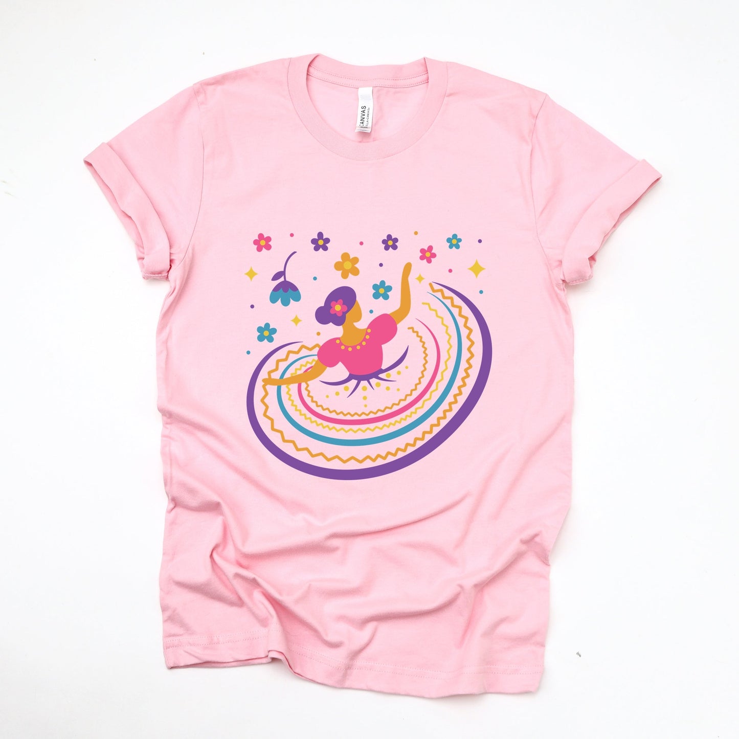 Hispanic Dress - Short Sleeve Tee