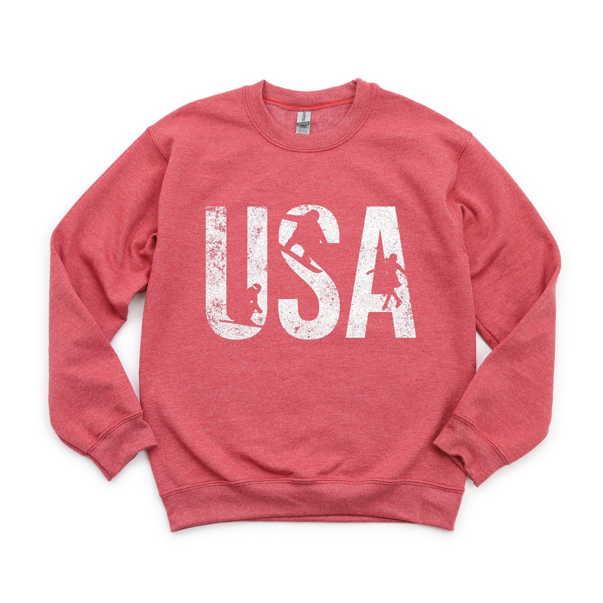 27100W_F-SWT Heather Red