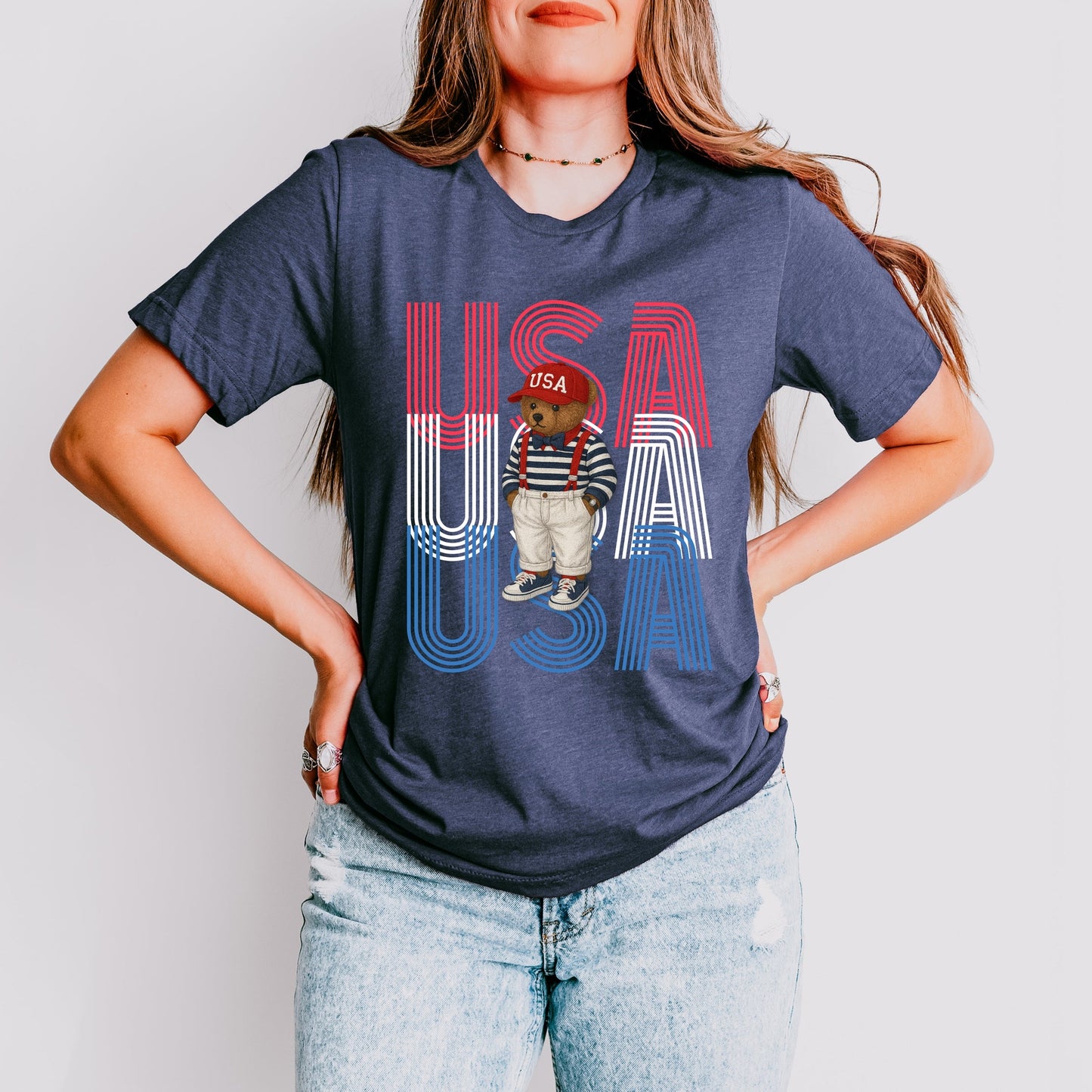 27108M_F-C Heather Navy