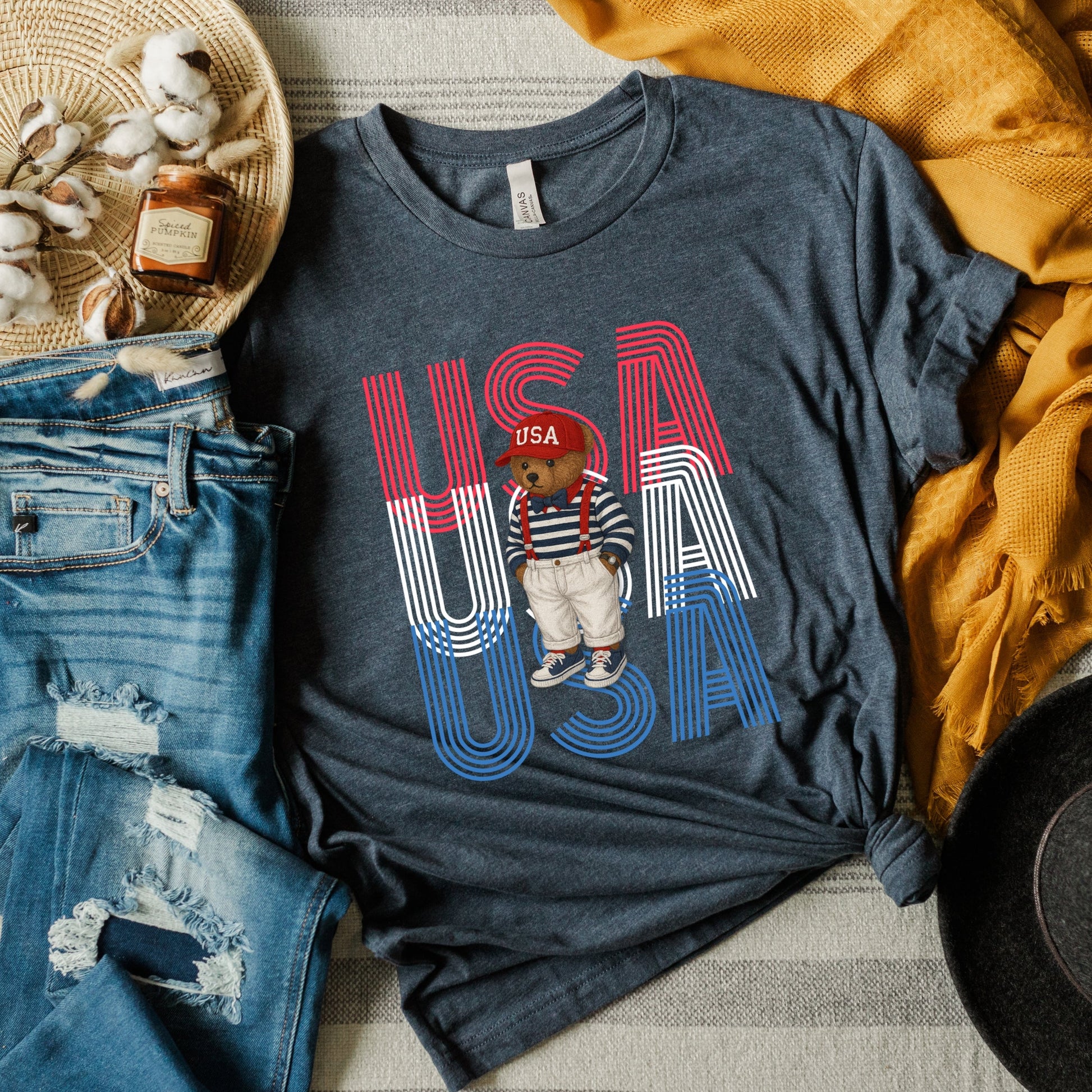 27108M_F-C Heather Navy