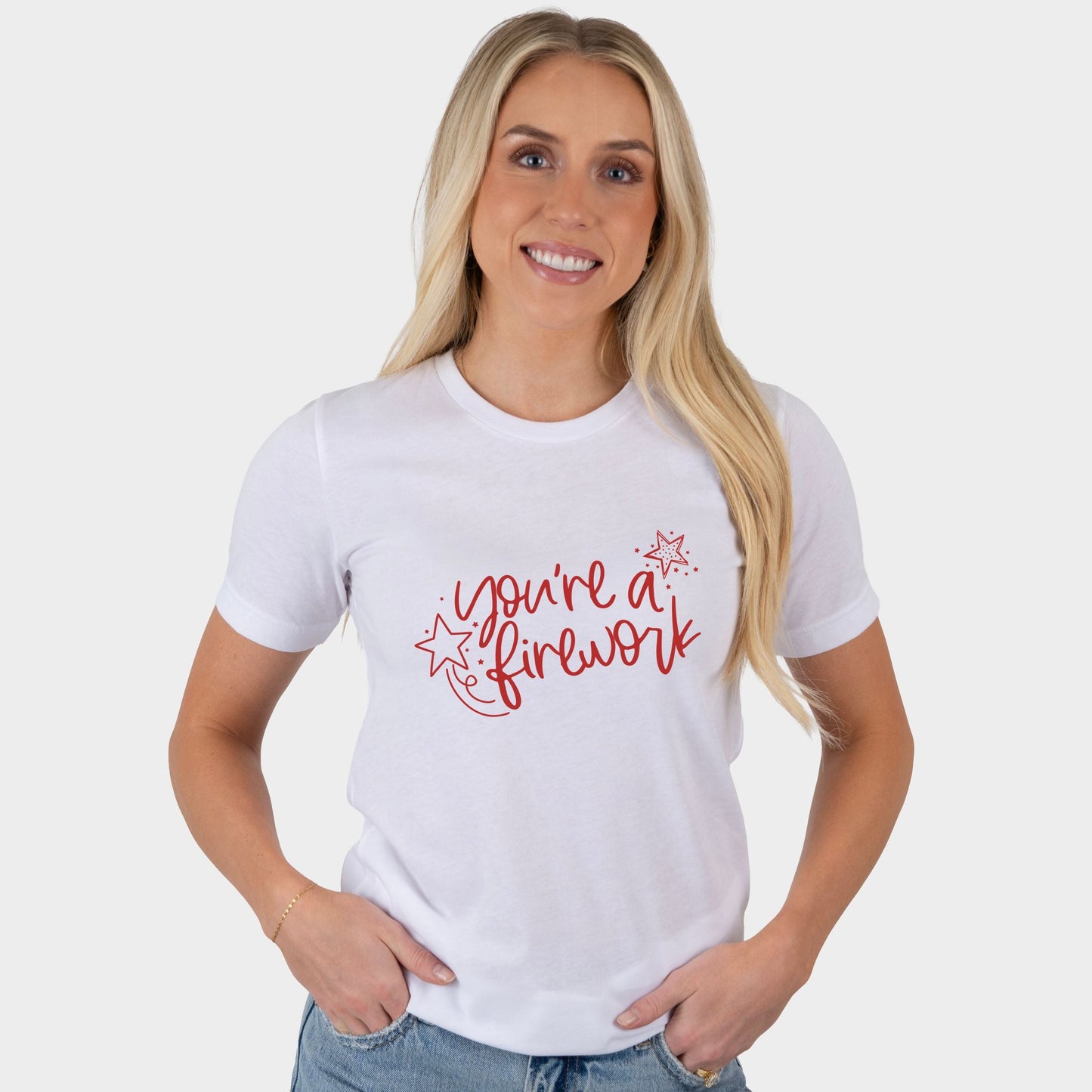 27501RED_F-C White
