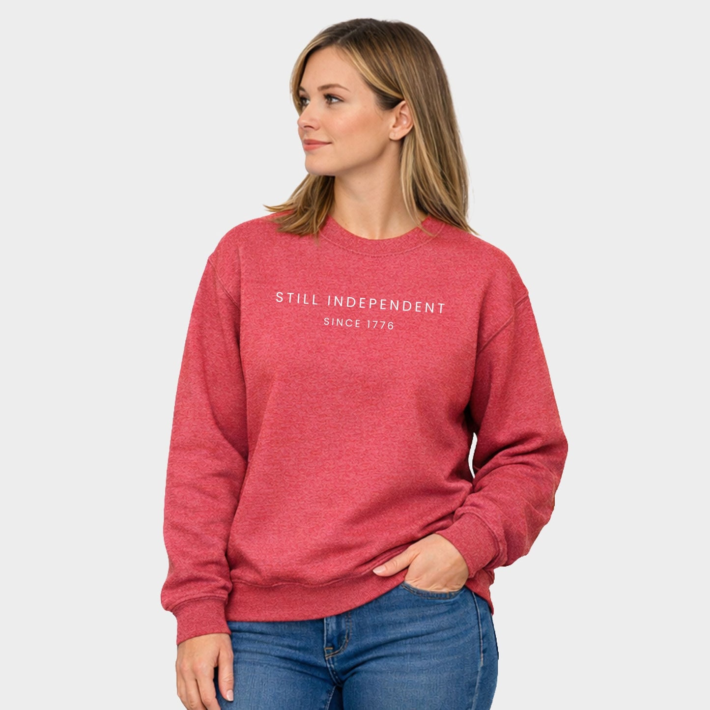 27533W_F-SWT Heather Red