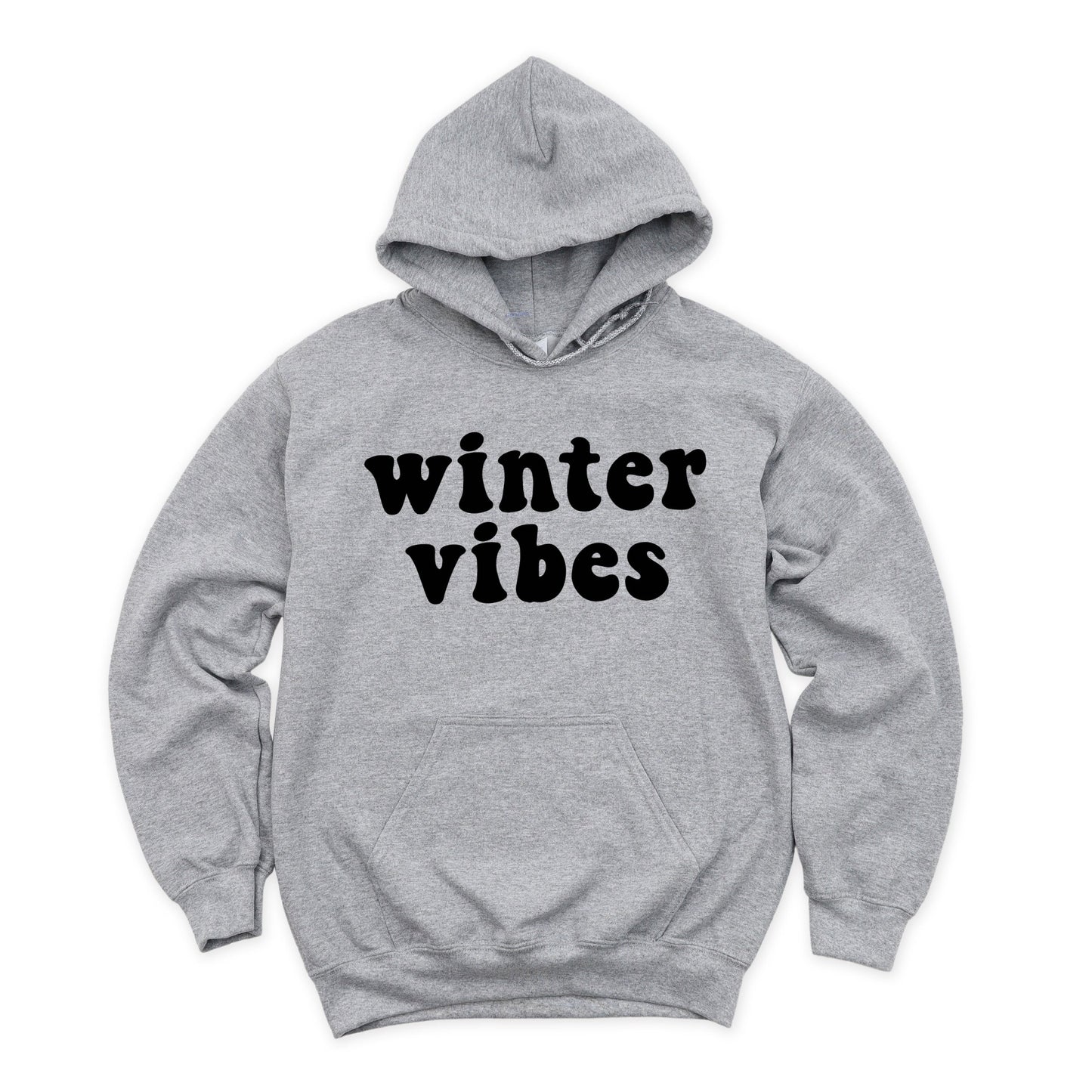 Retro Winter Vibes - Women's Graphic Hoodie