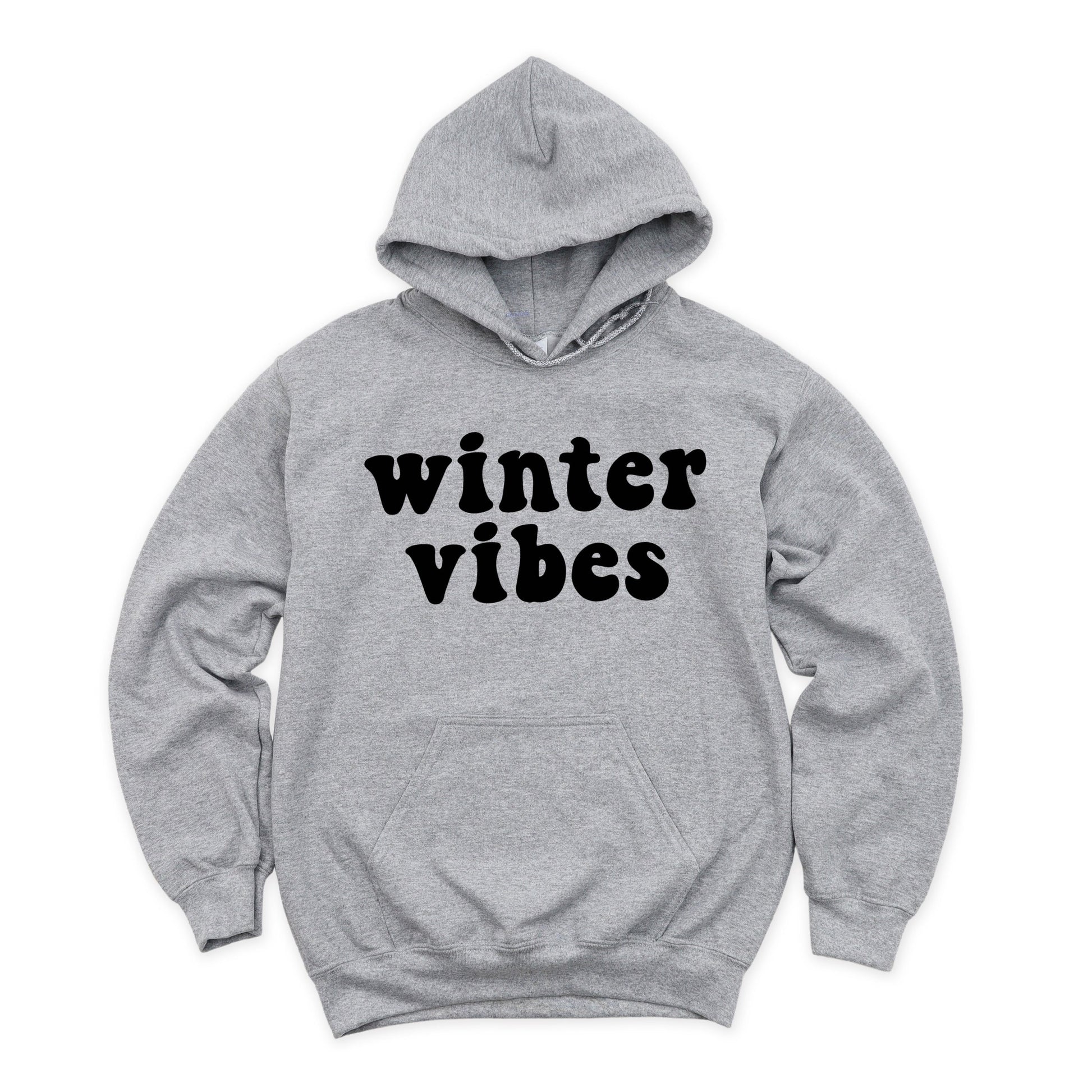 Retro Winter Vibes - Women's Graphic Hoodie