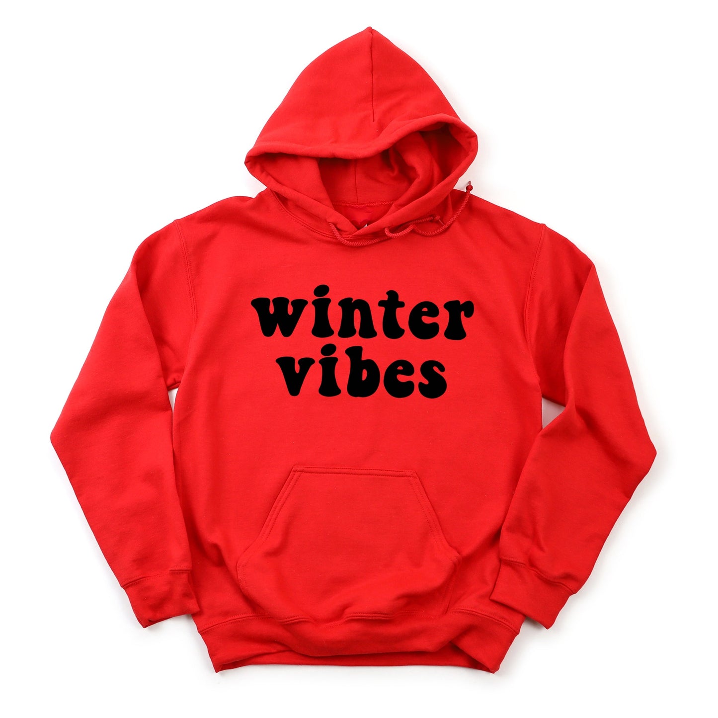 Retro Winter Vibes - Women's Graphic Hoodie