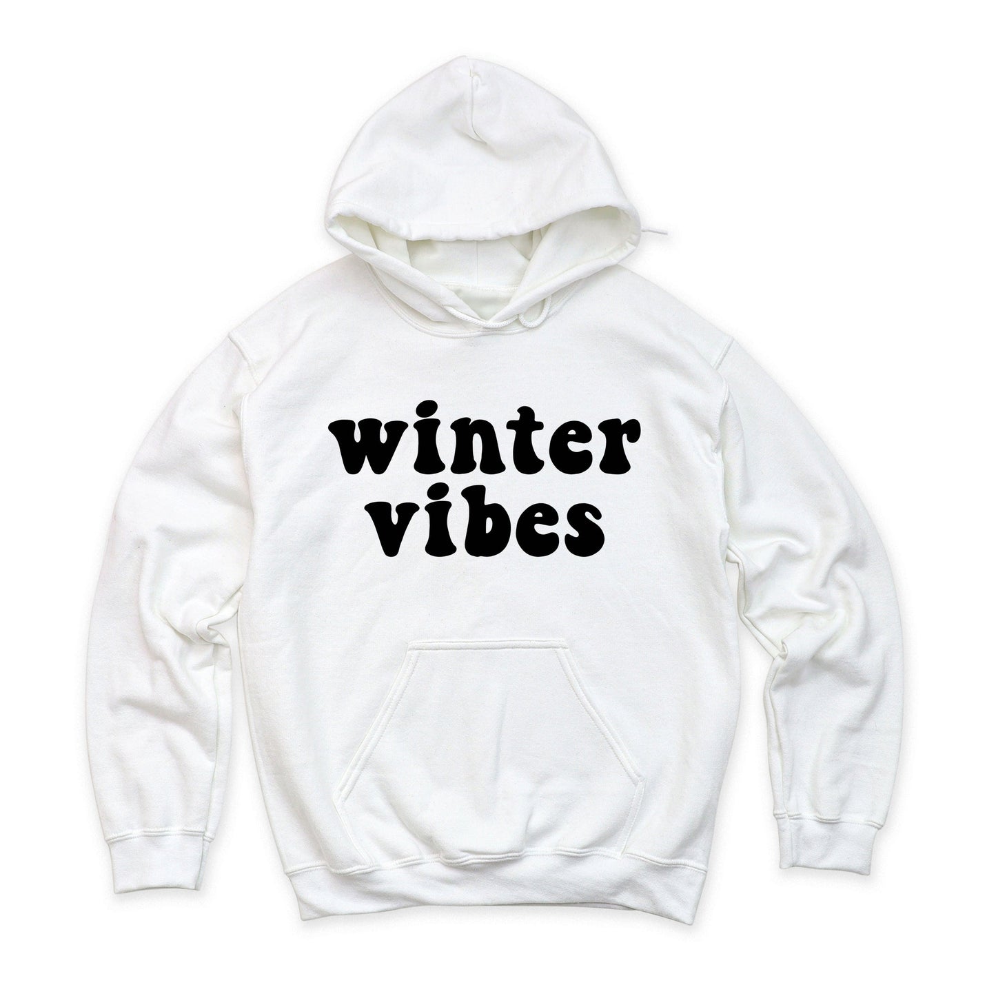 Retro Winter Vibes - Women's Graphic Hoodie