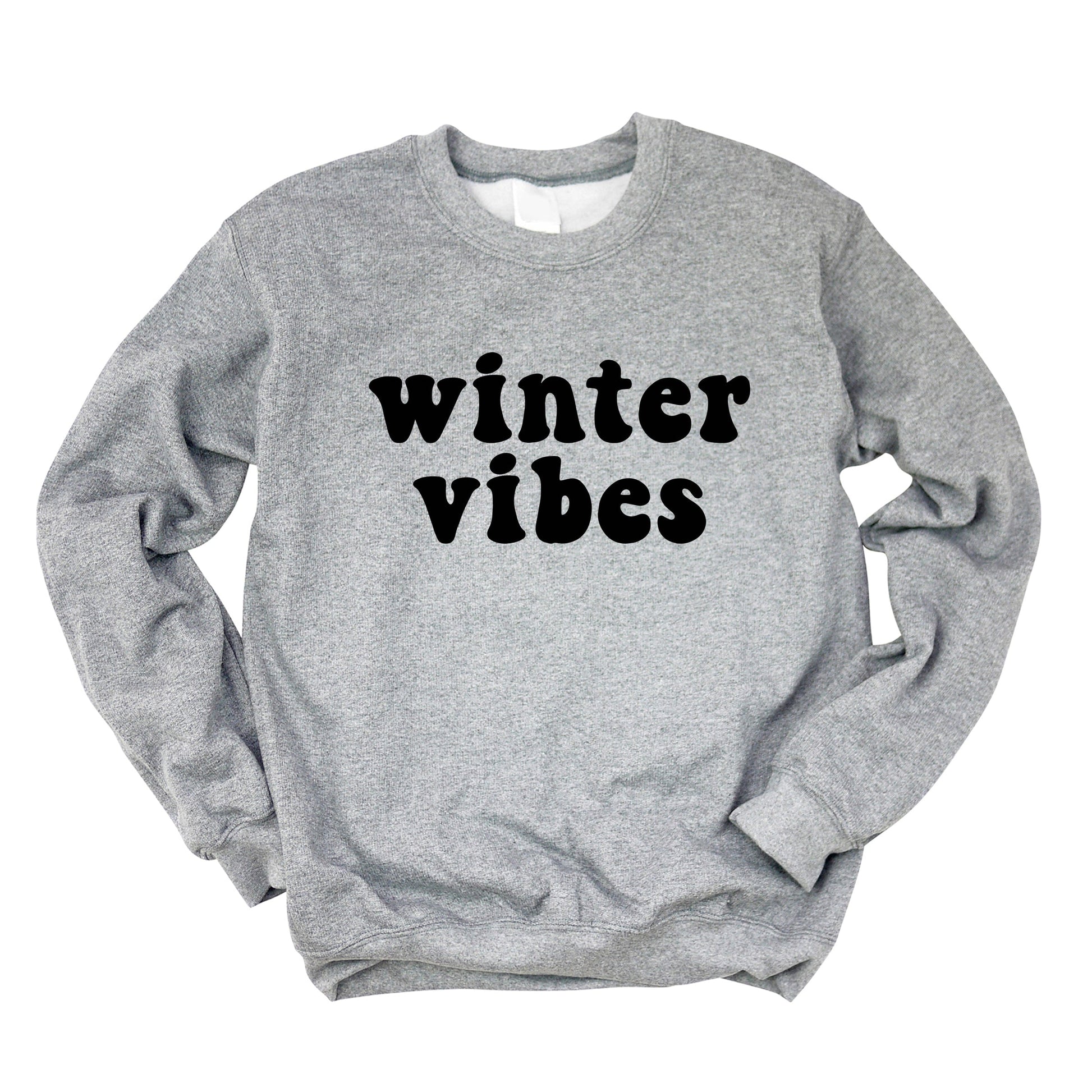 Retro Winter Vibes - Women's Graphic Sweatshirt