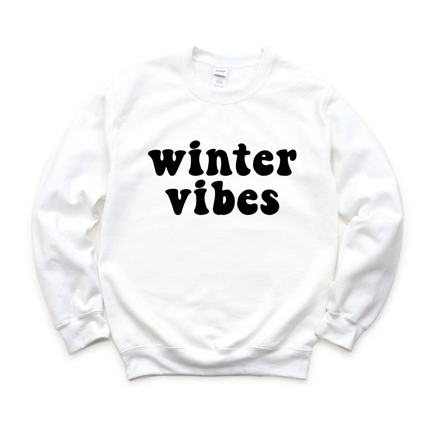 Retro Winter Vibes - Women's Graphic Sweatshirt