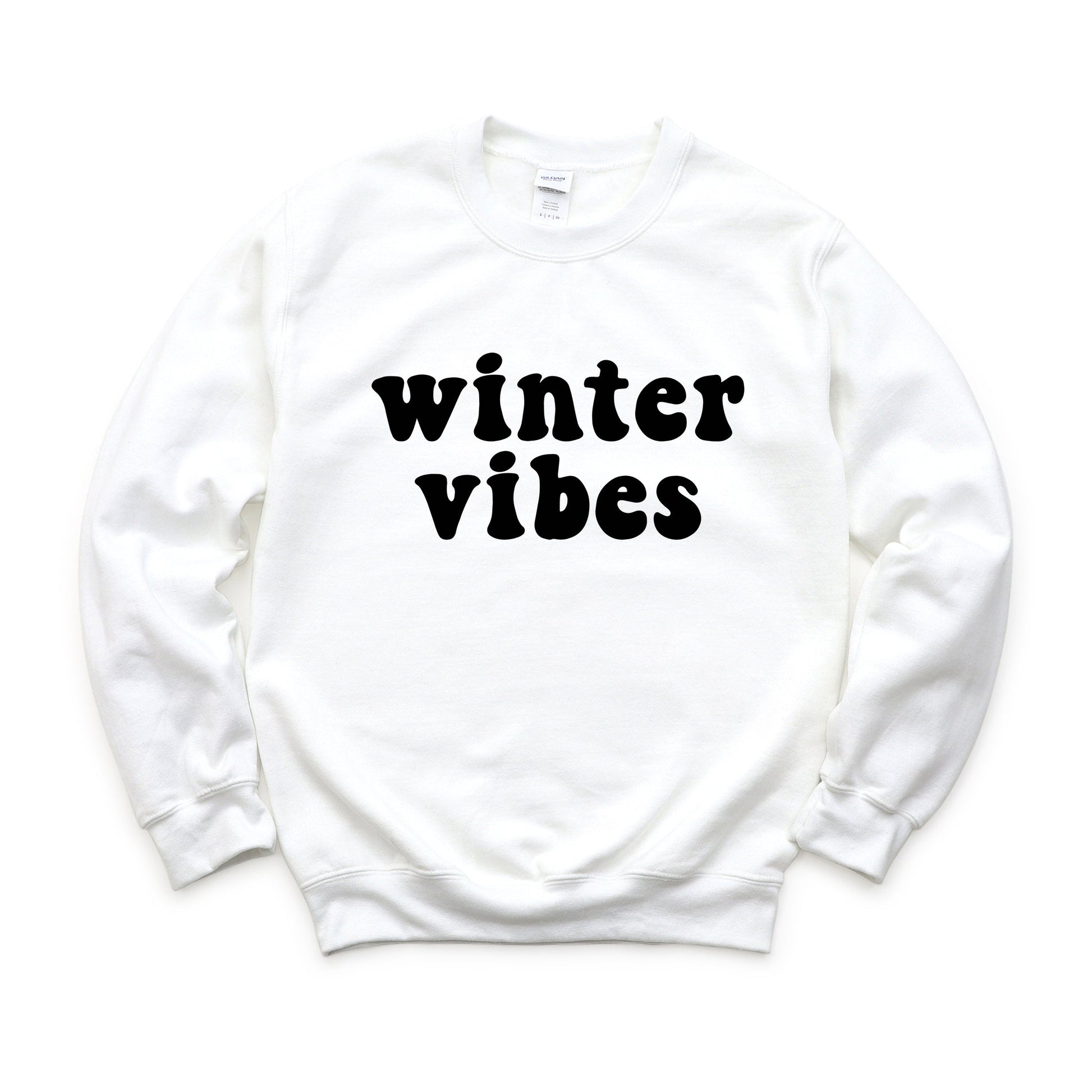 Retro Winter Vibes - Women's Graphic Sweatshirt