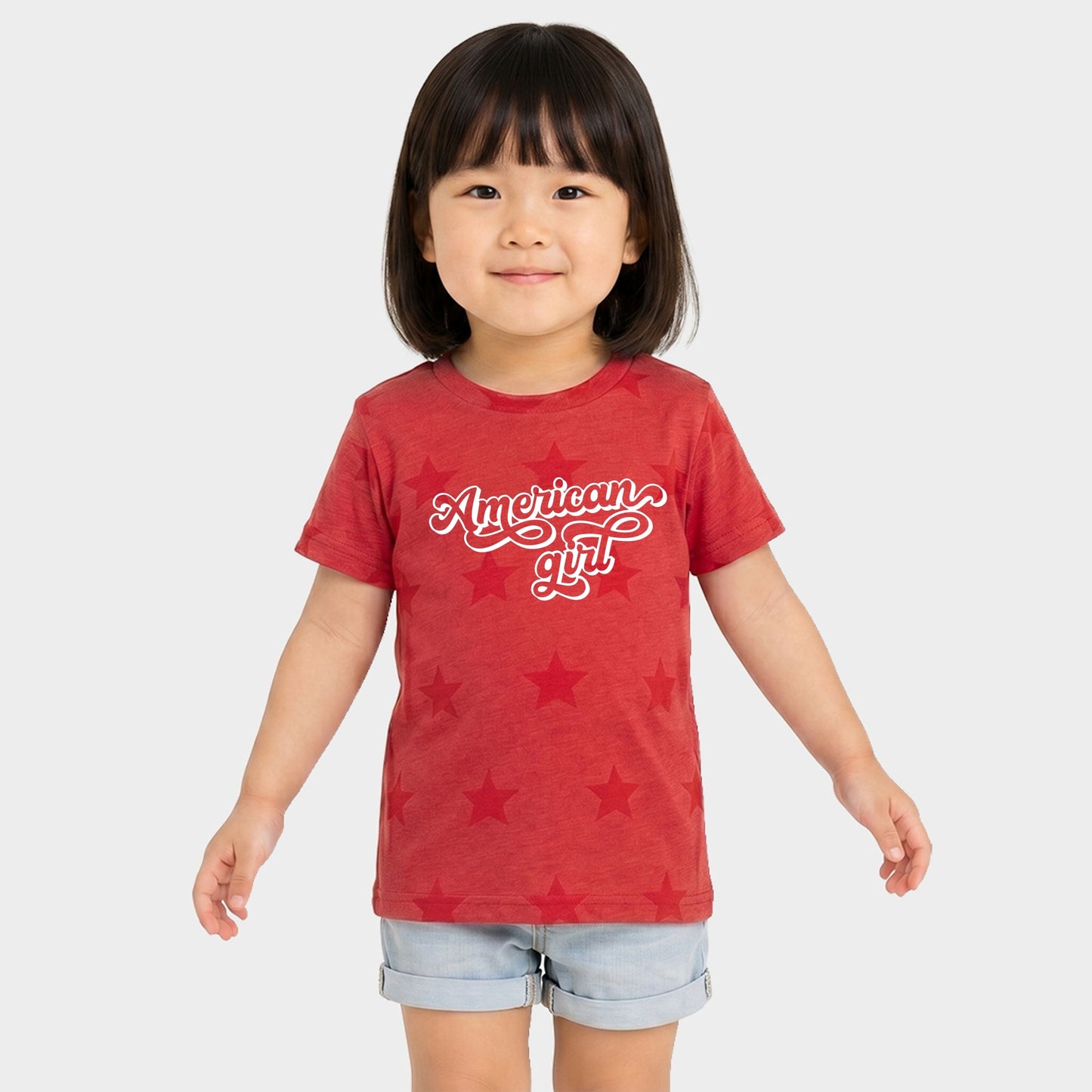 American Girl - Toddler Short Sleeve Star Tee