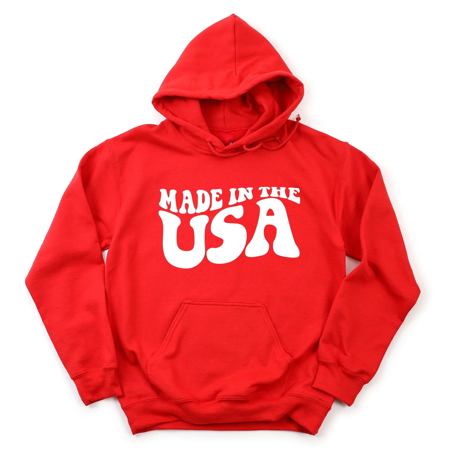 Made In The USA Wavy - Women's Graphic Hoodie