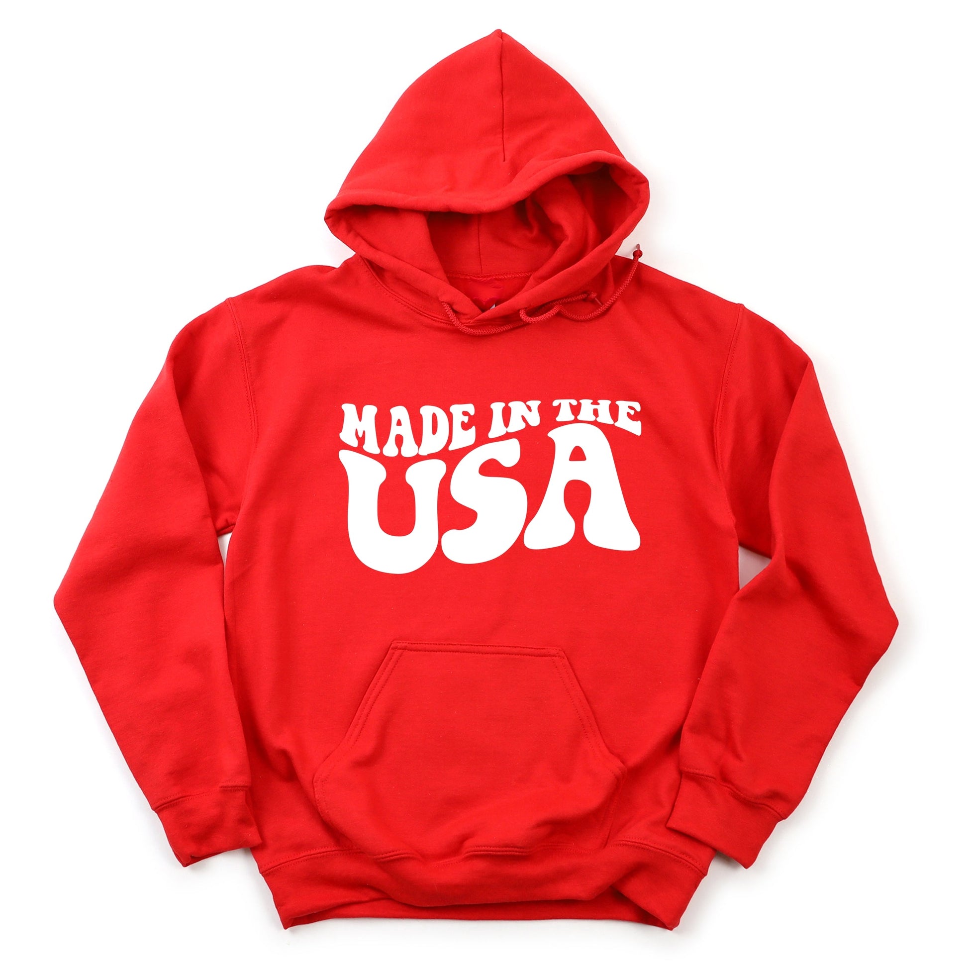 Made In The USA Wavy - Women's Graphic Hoodie