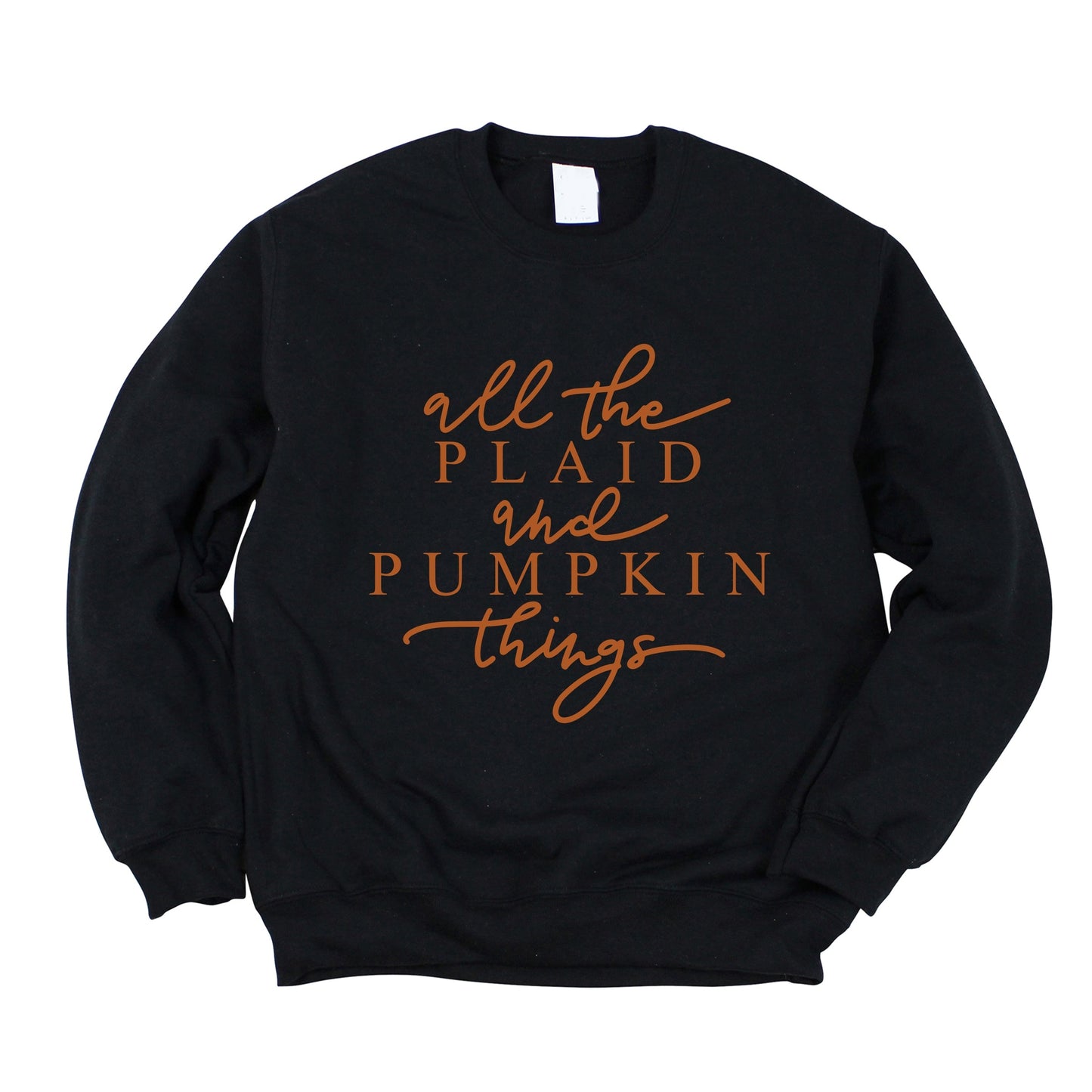 All The Plaid and Pumpkin Things - Women's Graphic Sweatshirt