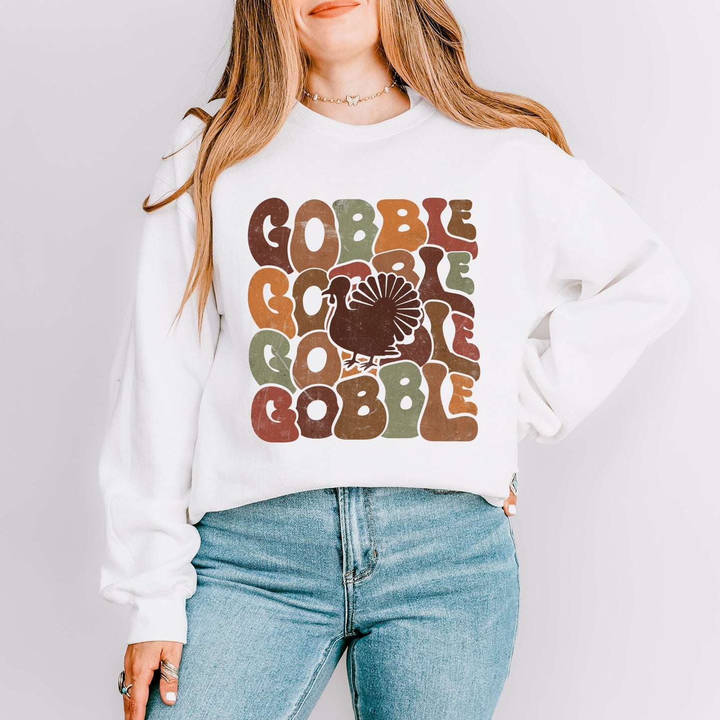 Gobble Turkey - Sweatshirt