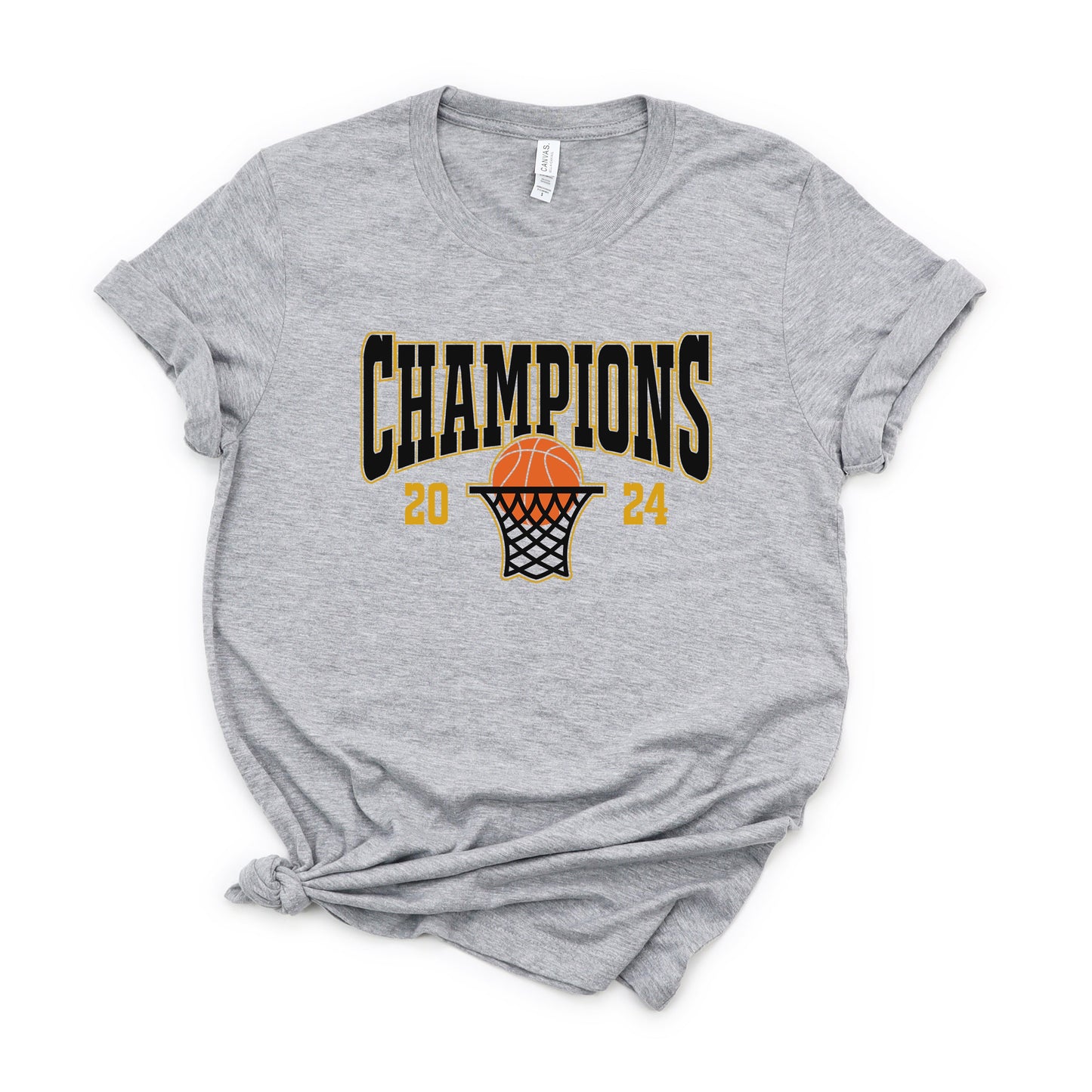 College Basketball 2024 Champions AL | Short Sleeve Graphic Tee