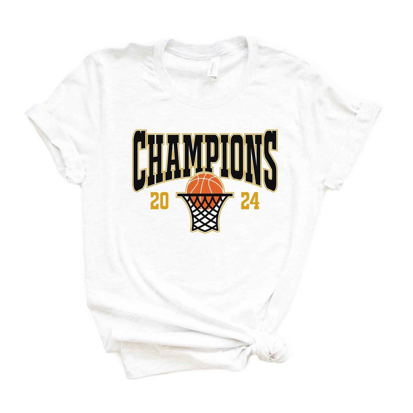 College Basketball 2024 Champions AL | Short Sleeve Graphic Tee
