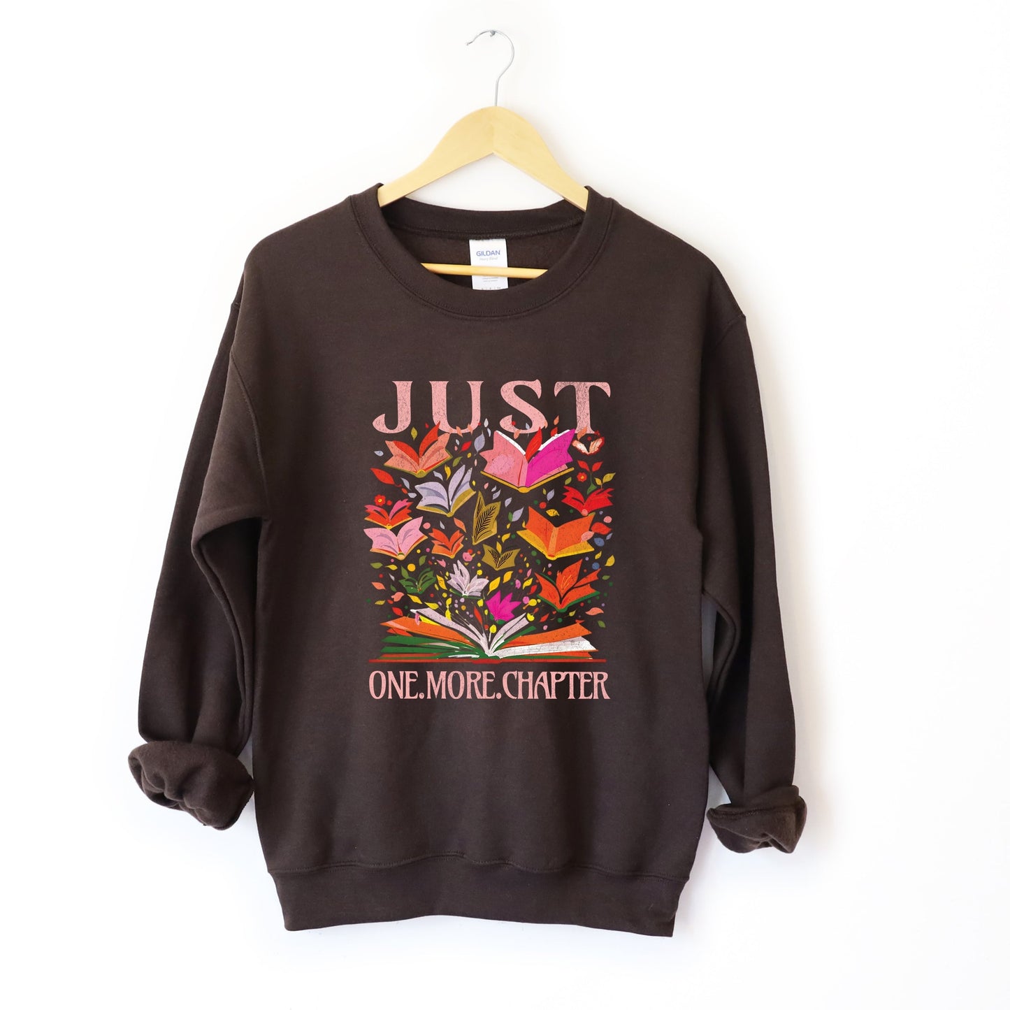 Just One More Chapter Books - Women's Graphic Sweatshirt