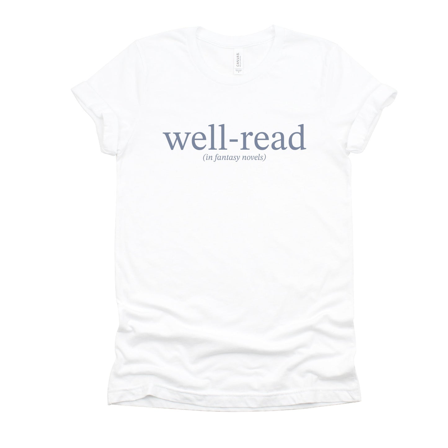 Well-Read In Fantasy Novels - Women's Short Sleeve Graphic T-Shirt