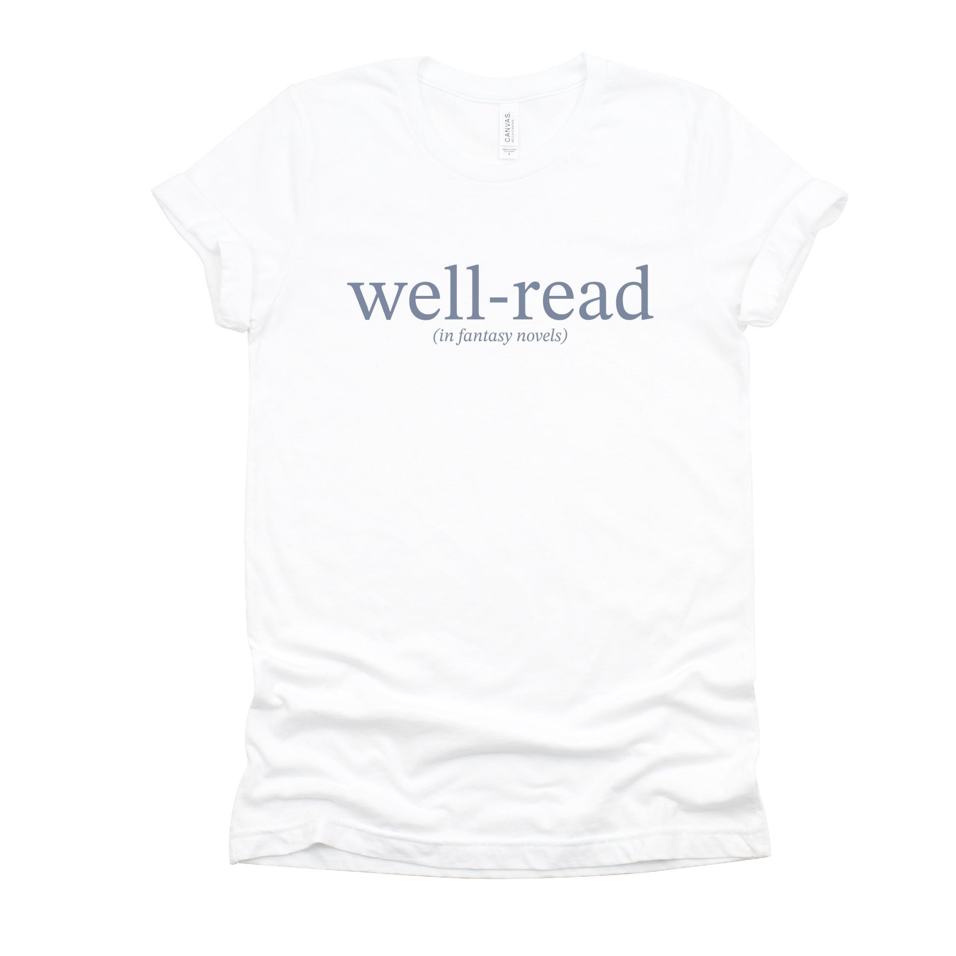 Well-Read In Fantasy Novels - Women's Short Sleeve Graphic T-Shirt