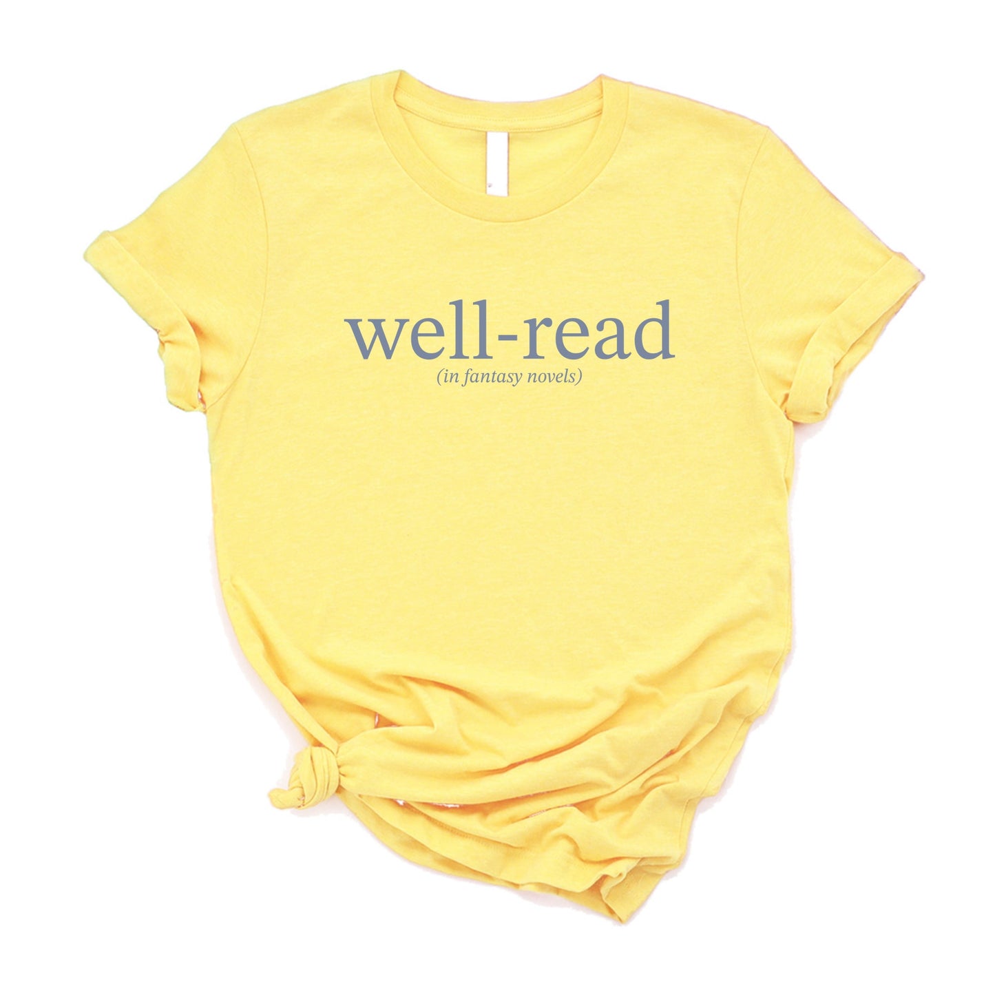 Well-Read In Fantasy Novels - Women's Short Sleeve Graphic T-Shirt