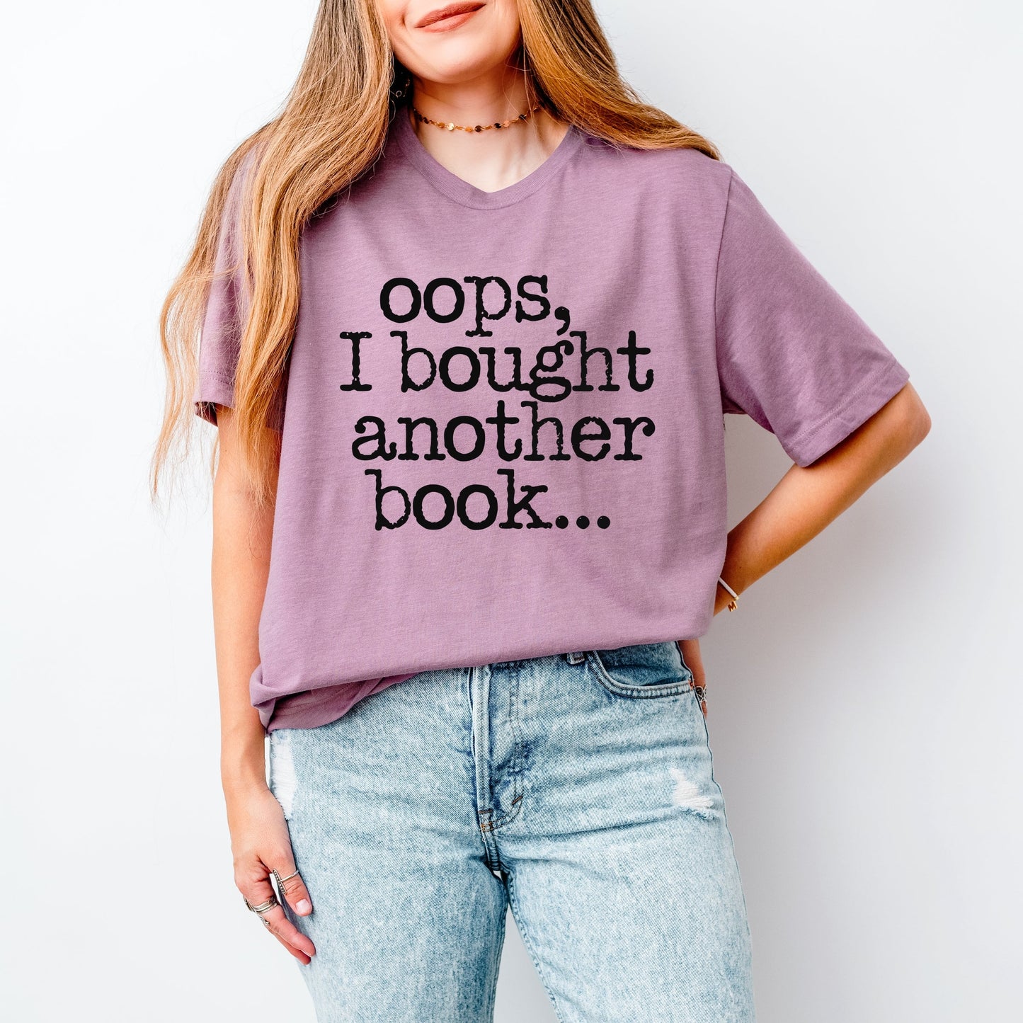 Oops I Bought Another Book - Women's Short Sleeve Graphic T-Shirt