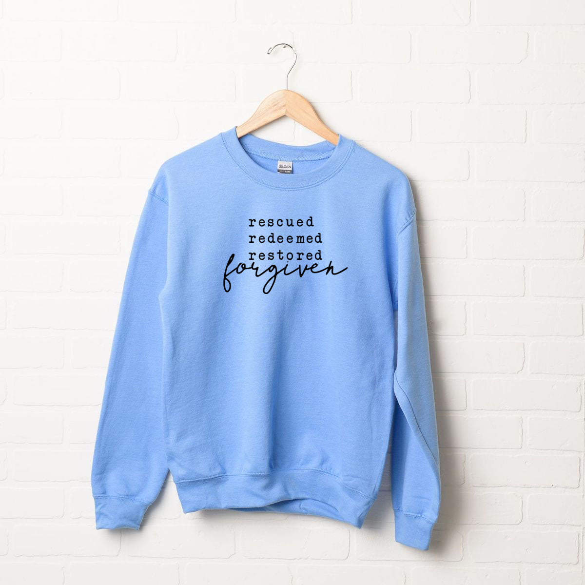 Rescued Redeemed Restored | Sweatshirt