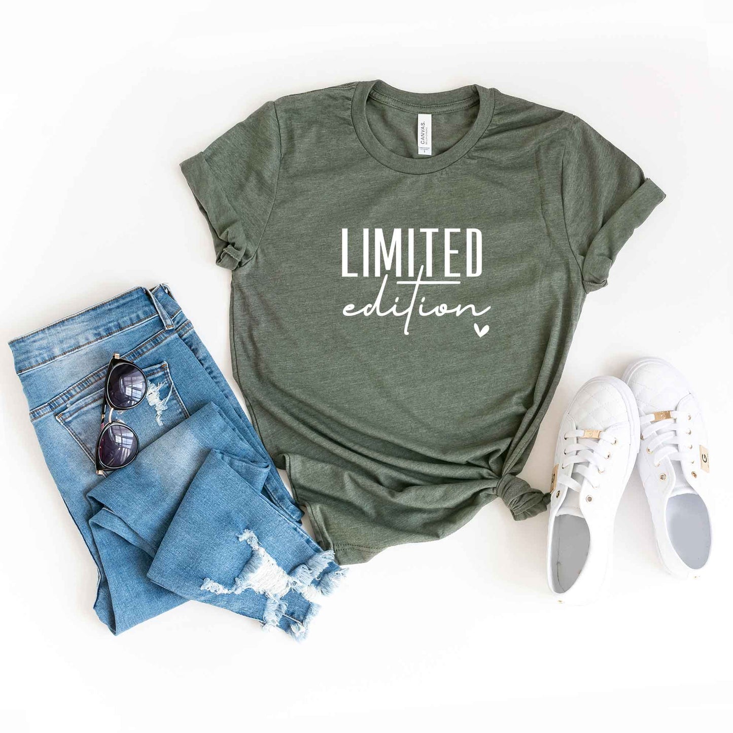Limited Edition Heart | Short Sleeve Crew Neck