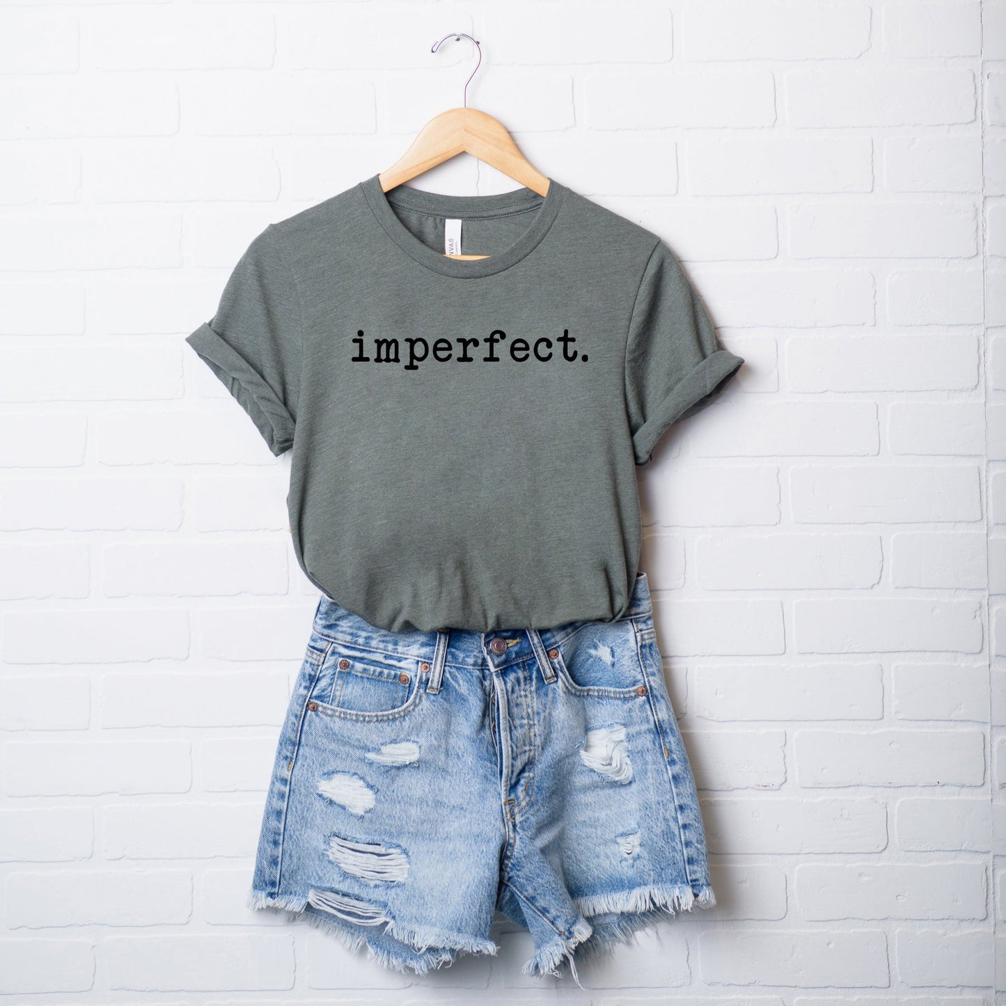 Imperfect | Short Sleeve Crew Neck