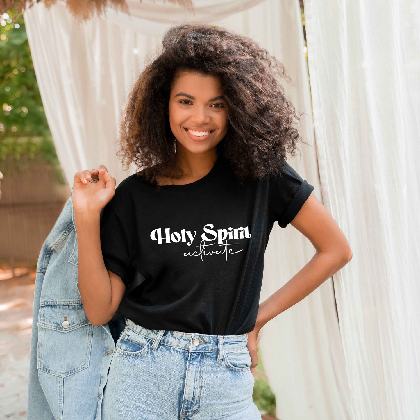 Holy Spirit Activate Star | Short Sleeve Crew Neck