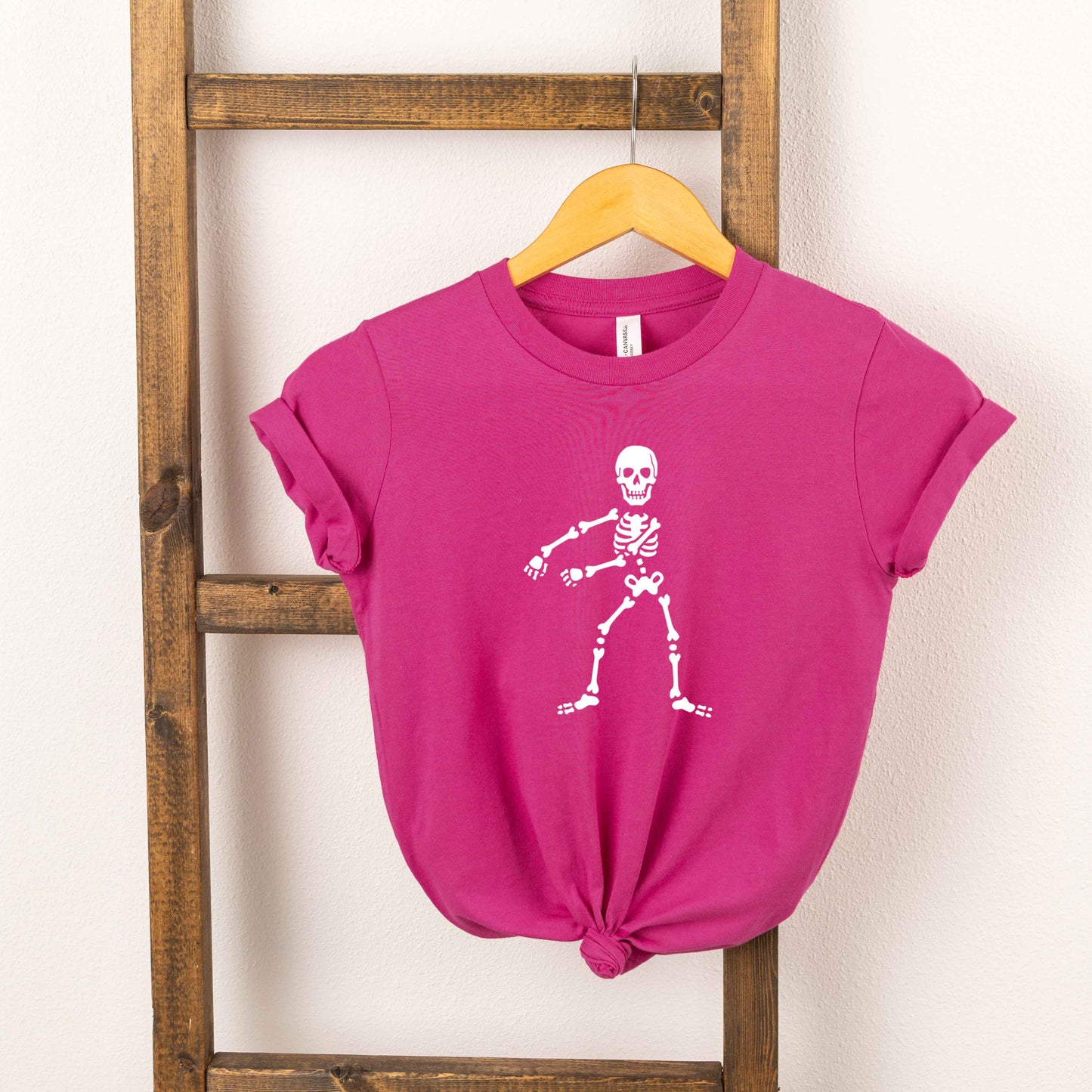 Flossing Skeleton | Youth Short Sleeve Crew Neck