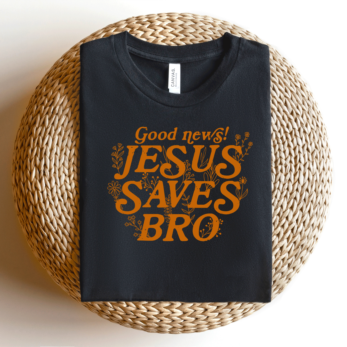 Jesus Saves Bro | Short Sleeve Crew Neck