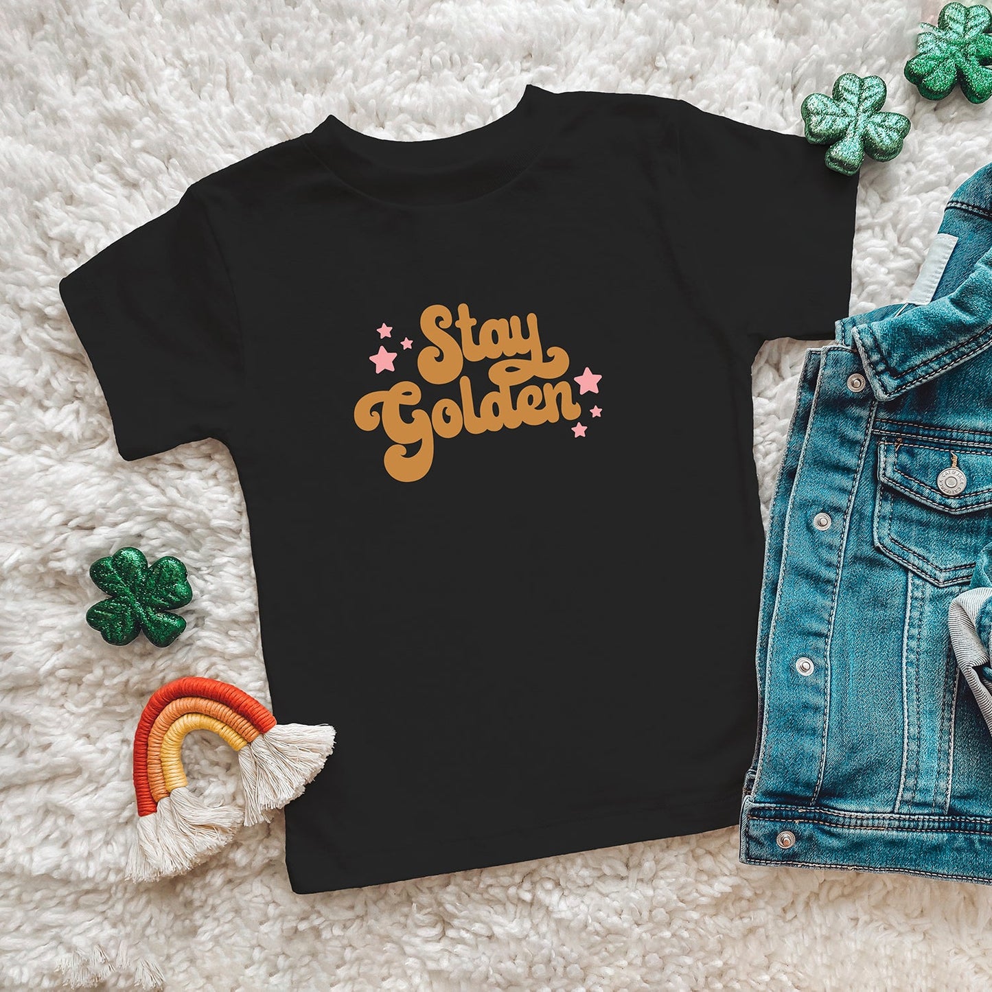 Stay Golden Stars | Youth Short Sleeve Crew Neck