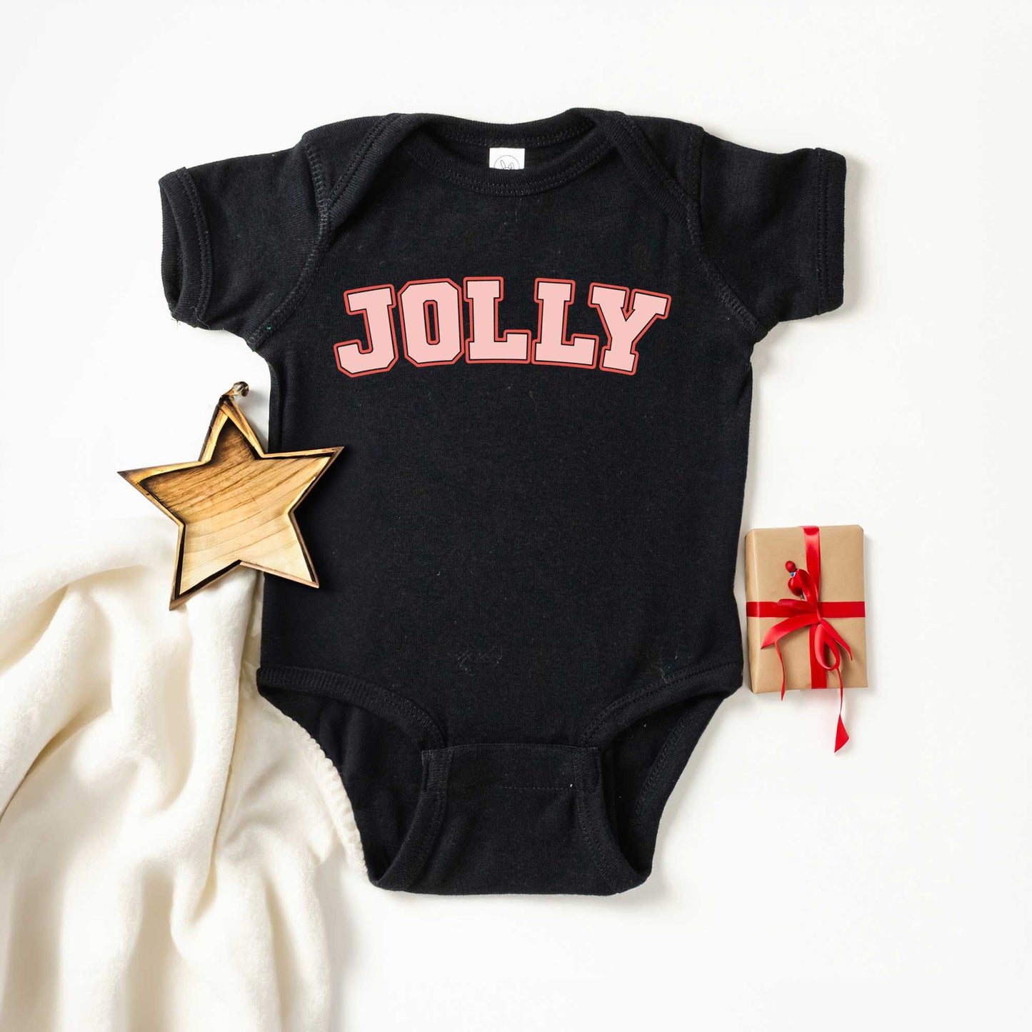 Jolly Varsity | Baby Graphic Short Sleeve Onesie