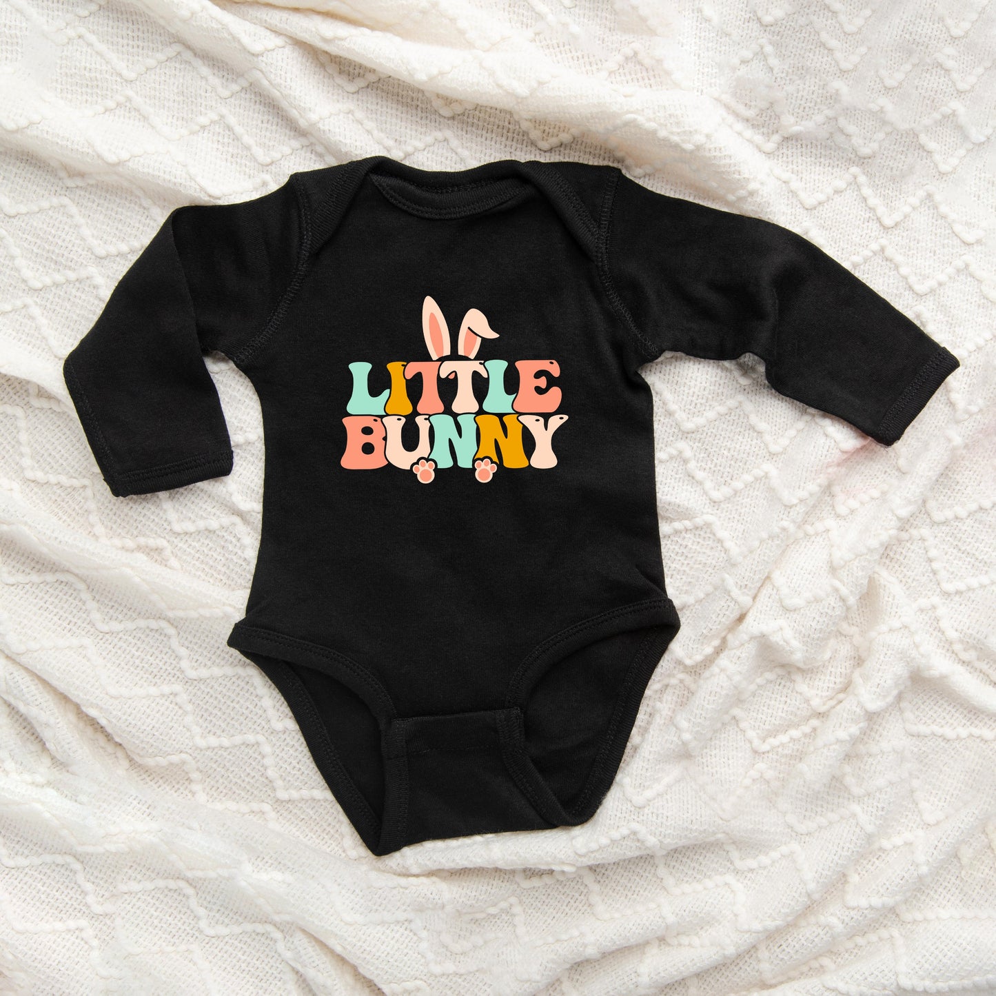 Little Bunny Ears | Baby Long Sleeve Onesie
