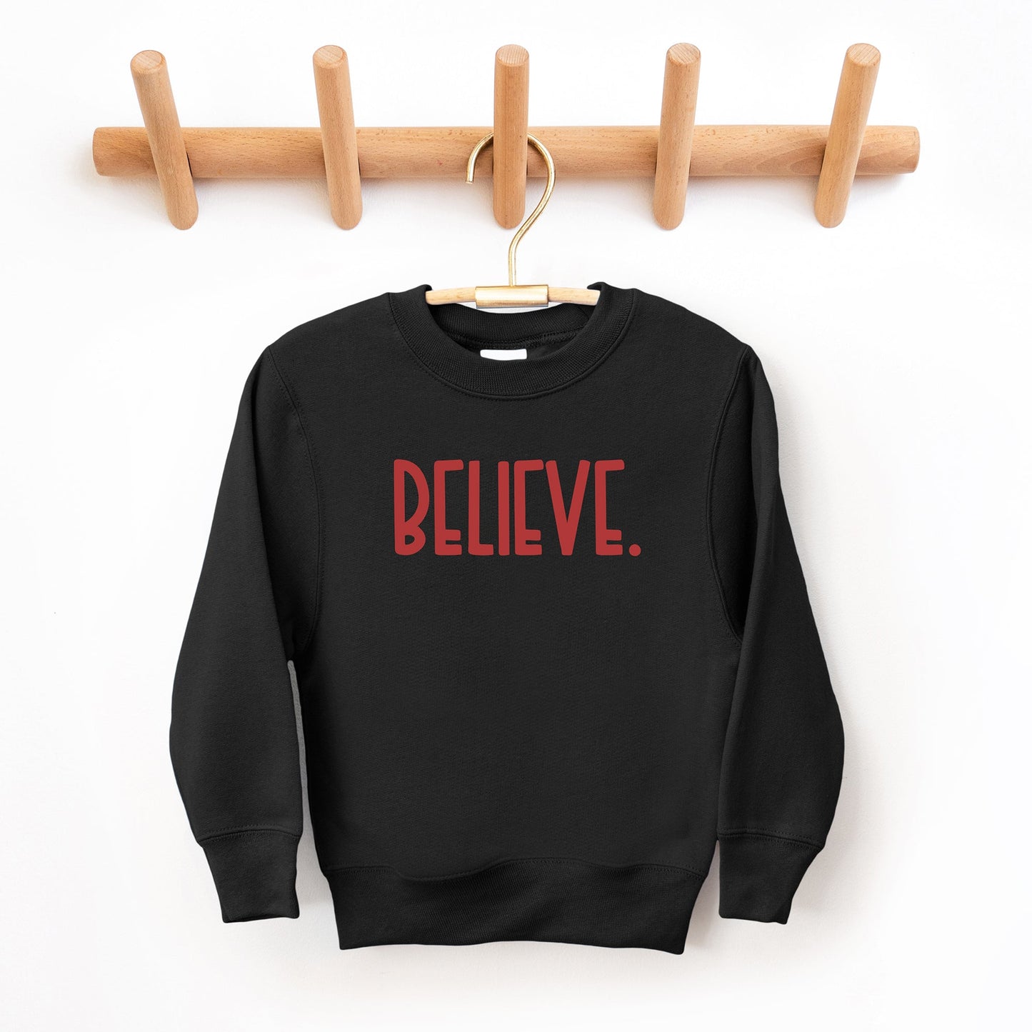 Believe Bold | Toddler Graphic Sweatshirt