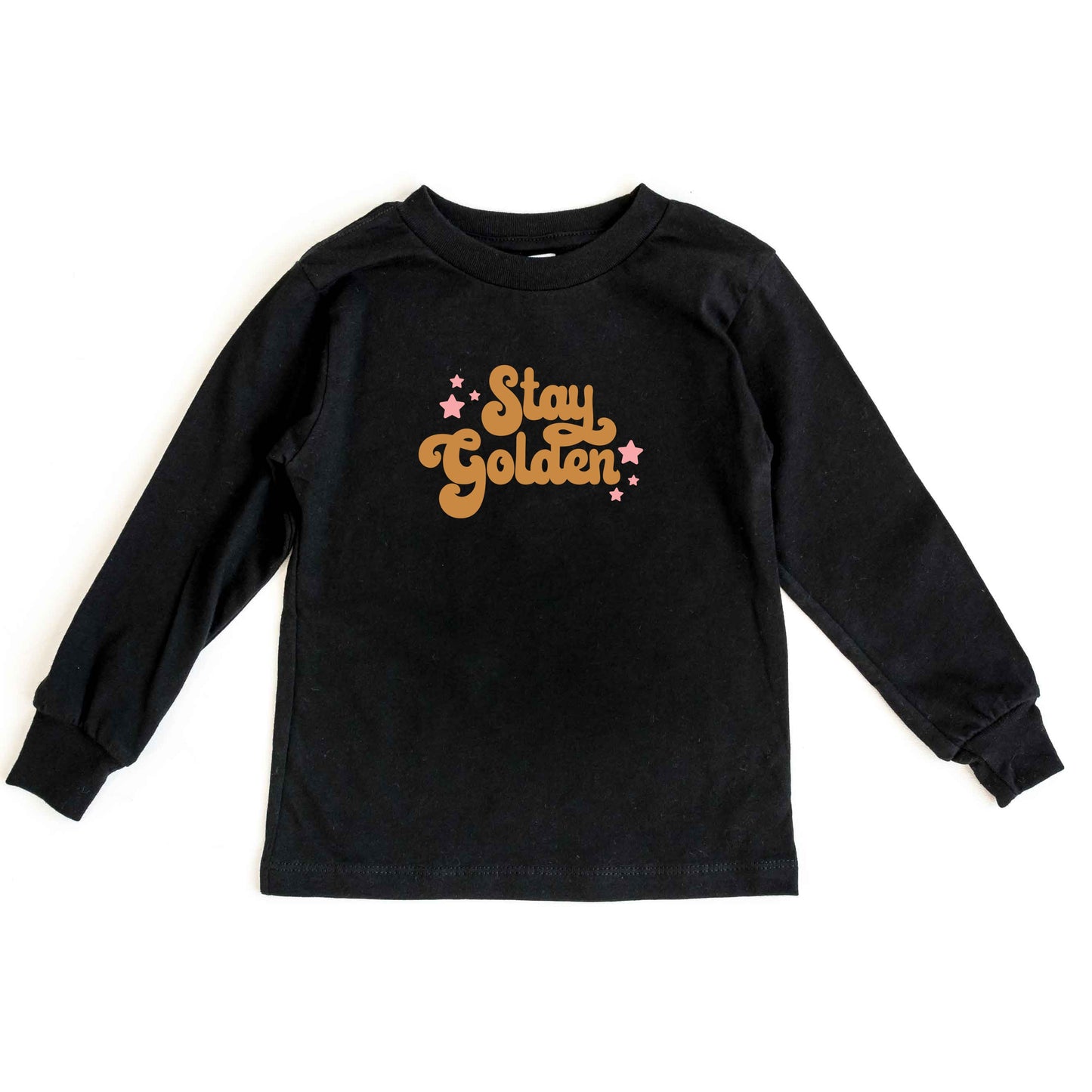 Stay Golden Stars | Toddler Long Sleeve Tee