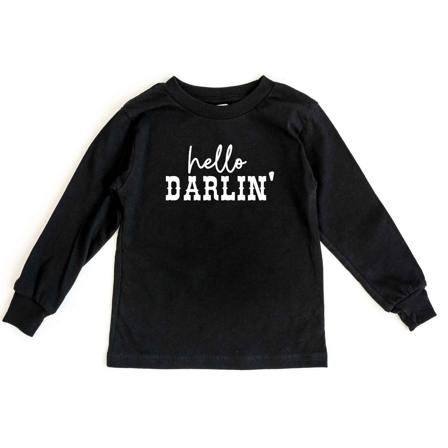 Hello Darlin' | Youth Long Sleeve Tee