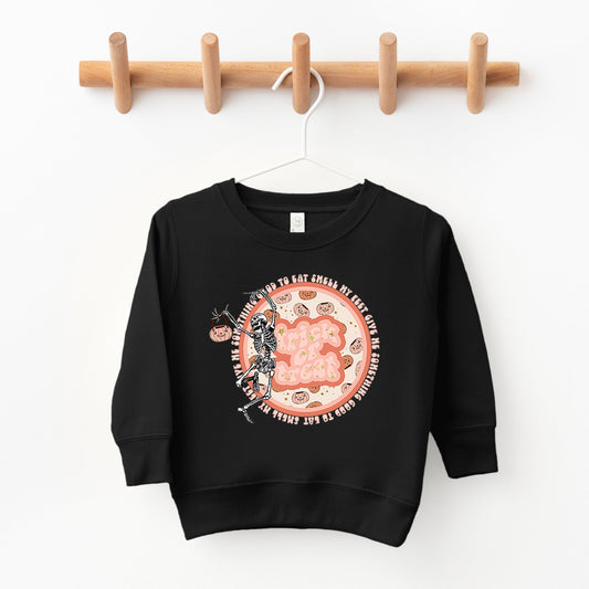 Trick Or Treat Skeleton | Toddler Sweatshirt