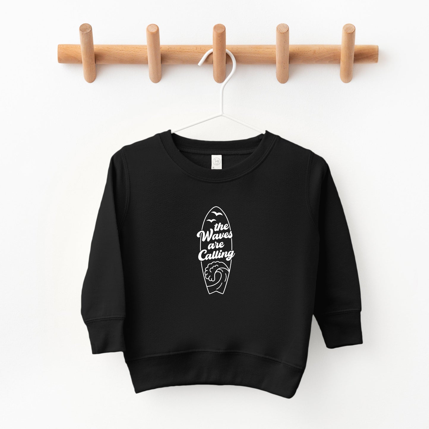 The Waves Are Calling Ocean Surf | Toddler Sweatshirt