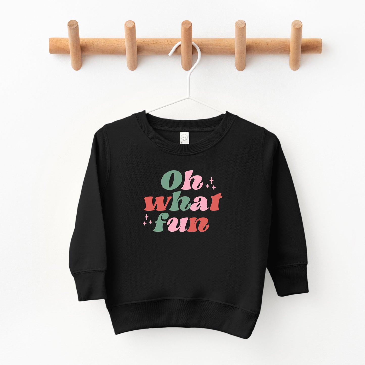 Retro Oh What Fun | Toddler Sweatshirt