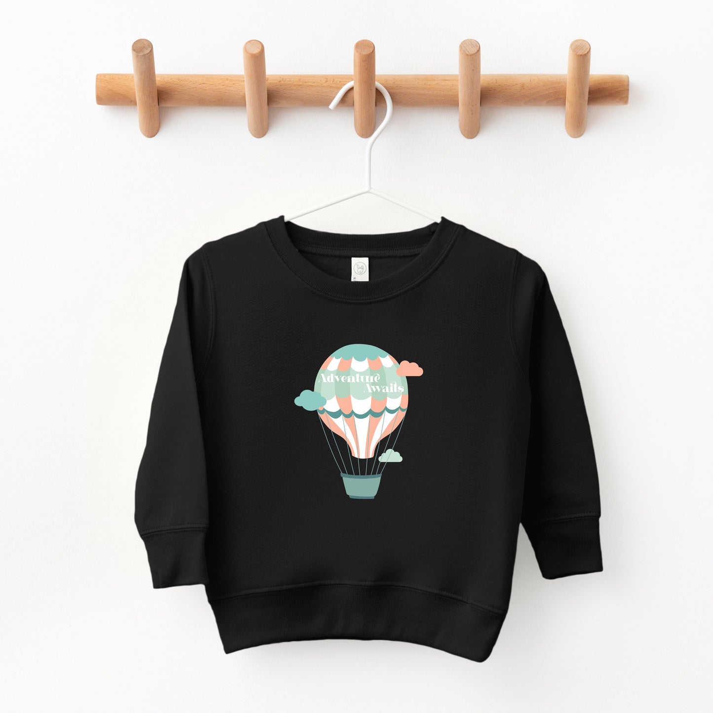 Adventure Awaits Clouds | Toddler Sweatshirt