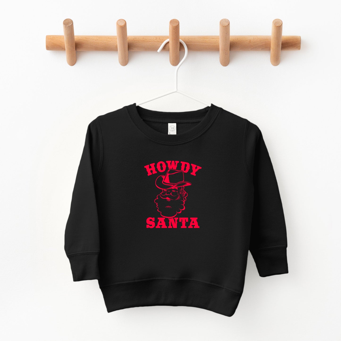 Howdy Santa Claus | Toddler Sweatshirt