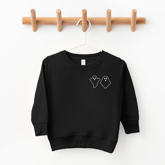 Boho Ghost Mini | Toddler Sweatshirt