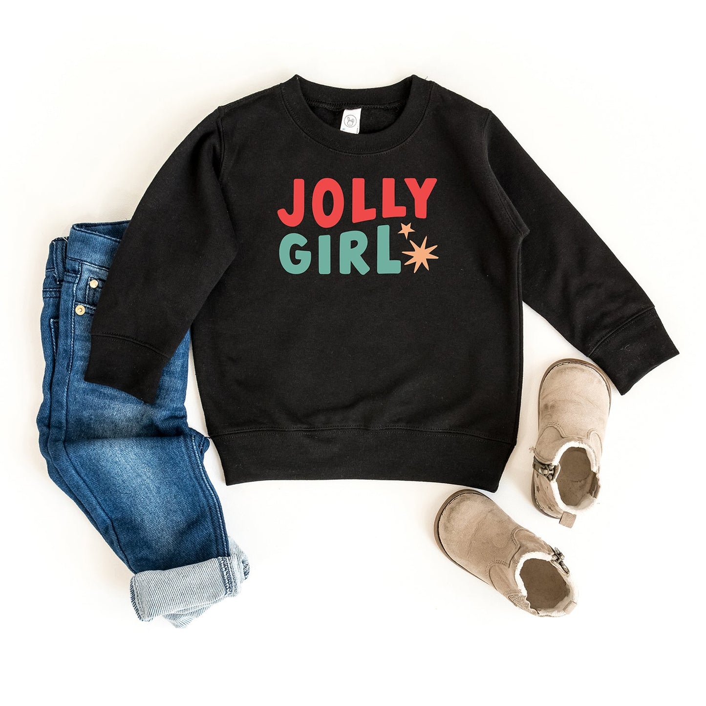 Jolly Girl Star | Toddler Sweatshirt