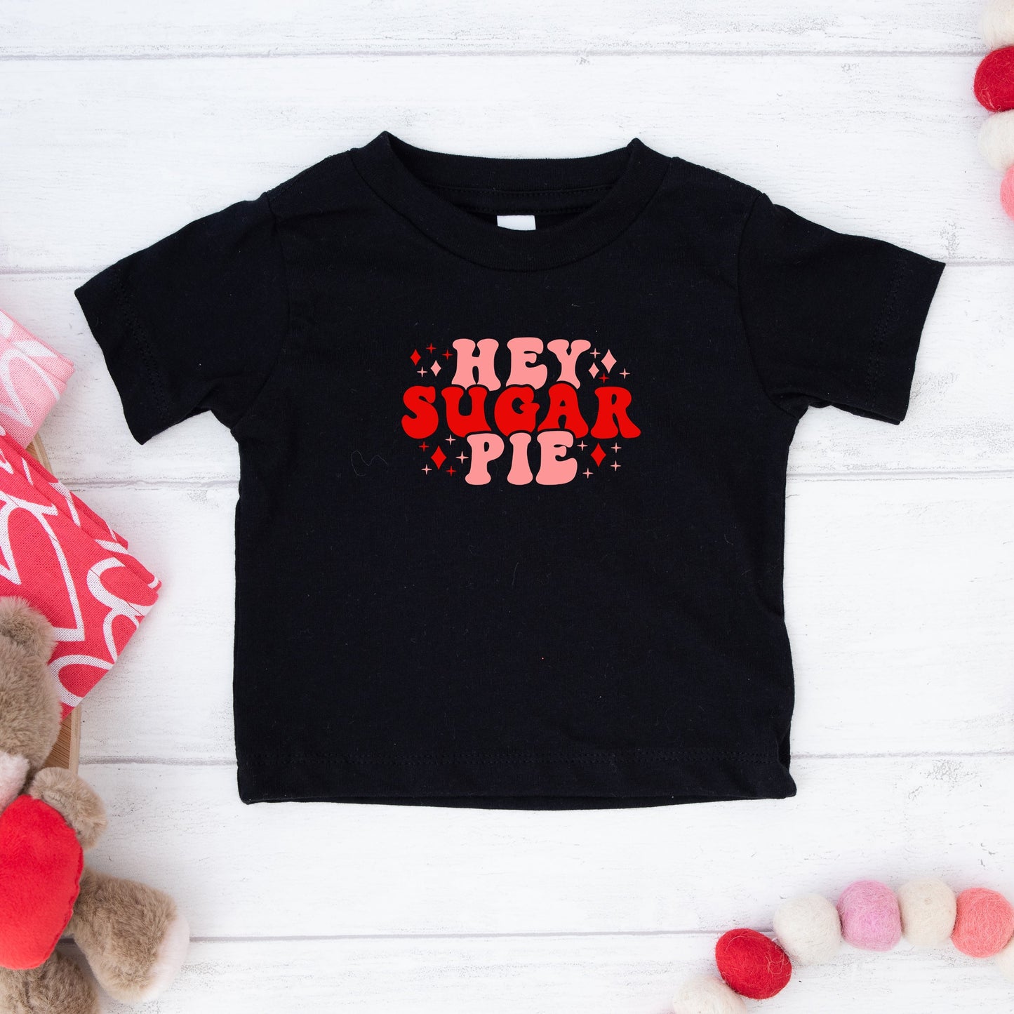 Hey Sugar Pie Stars | Youth Graphic Short Sleeve Tee
