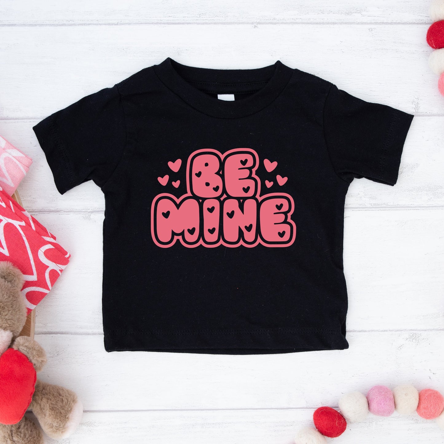 Be Mine Bubble | Toddler Graphic Short Sleeve Tee